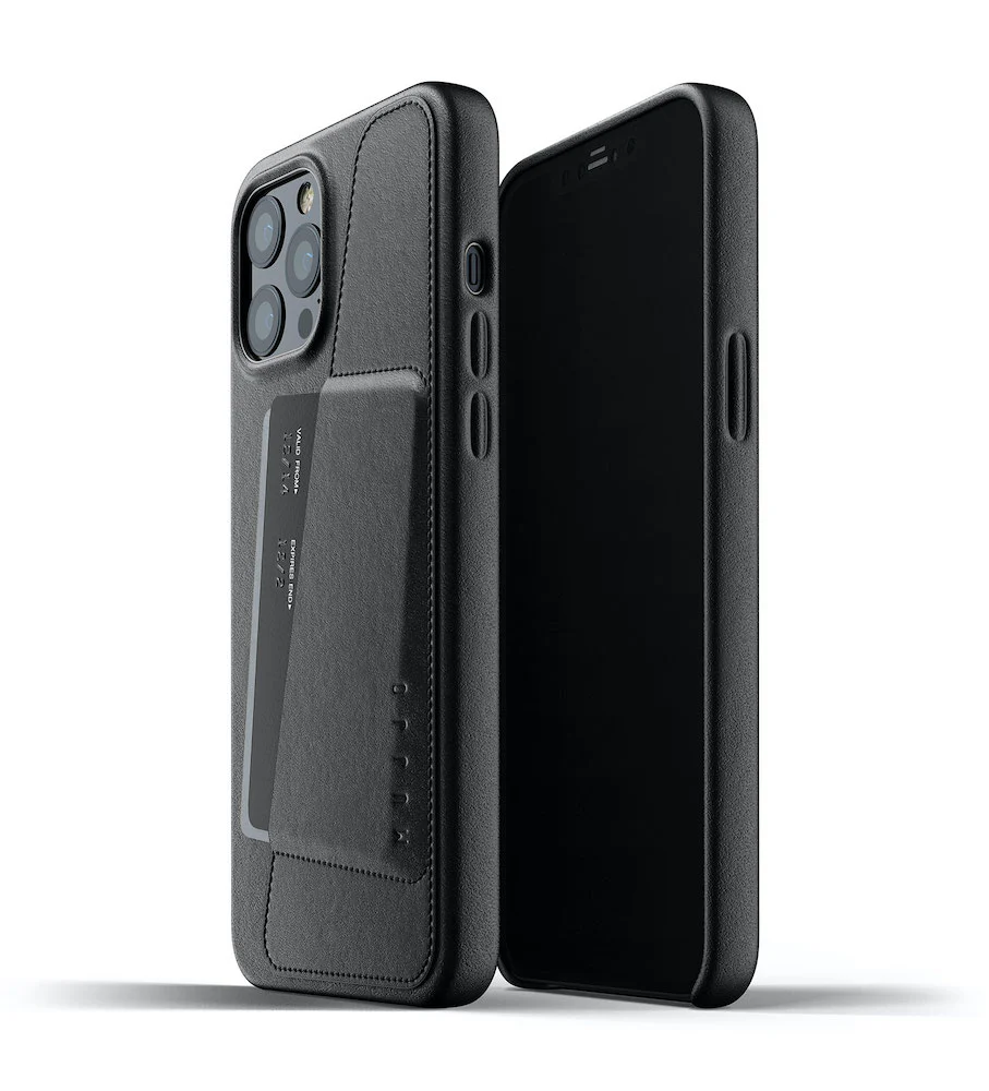 Mujjo Full Leather Wallet Case for iPhone 12 Pro Max - Image 4