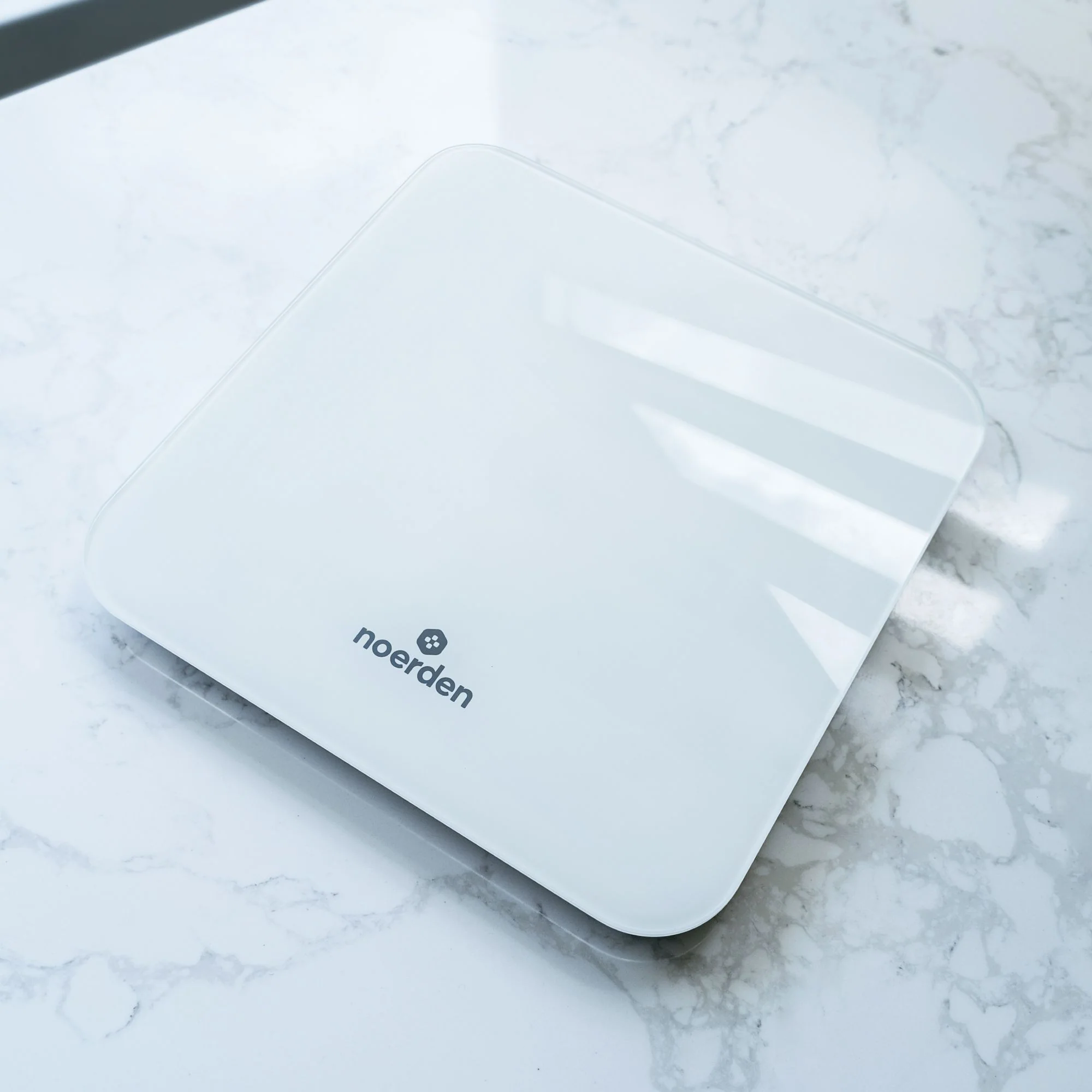 NOERDEN - Smart Body Scale BIMI - Digital Bathroom Scales - Bluetooth, LED Display - Smart Body Scales - Tempered Glass - Body Fat Analysis with 3 Biometric Data - Diagnostic Scales with App - White - Image 7