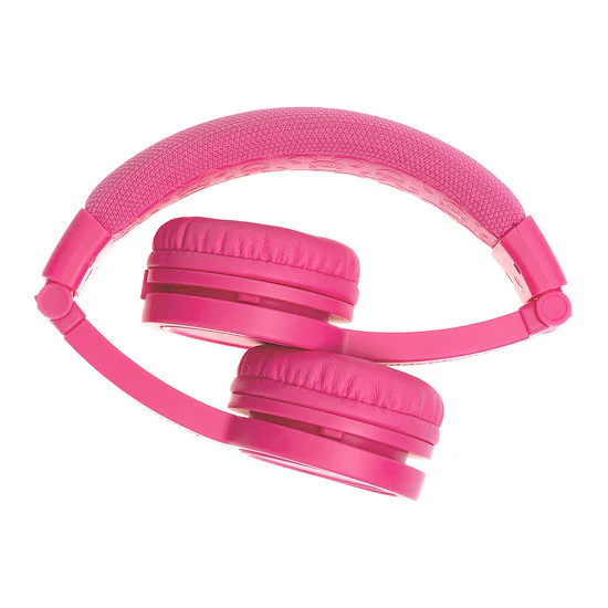 ONANOFF BuddyPhones Explore Plus Foldable with Mic , Rose Pink - Image 3
