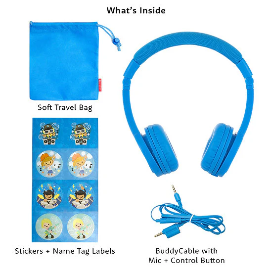ONANOFF BuddyPhones EXPLOREP-BLUE - Image 3