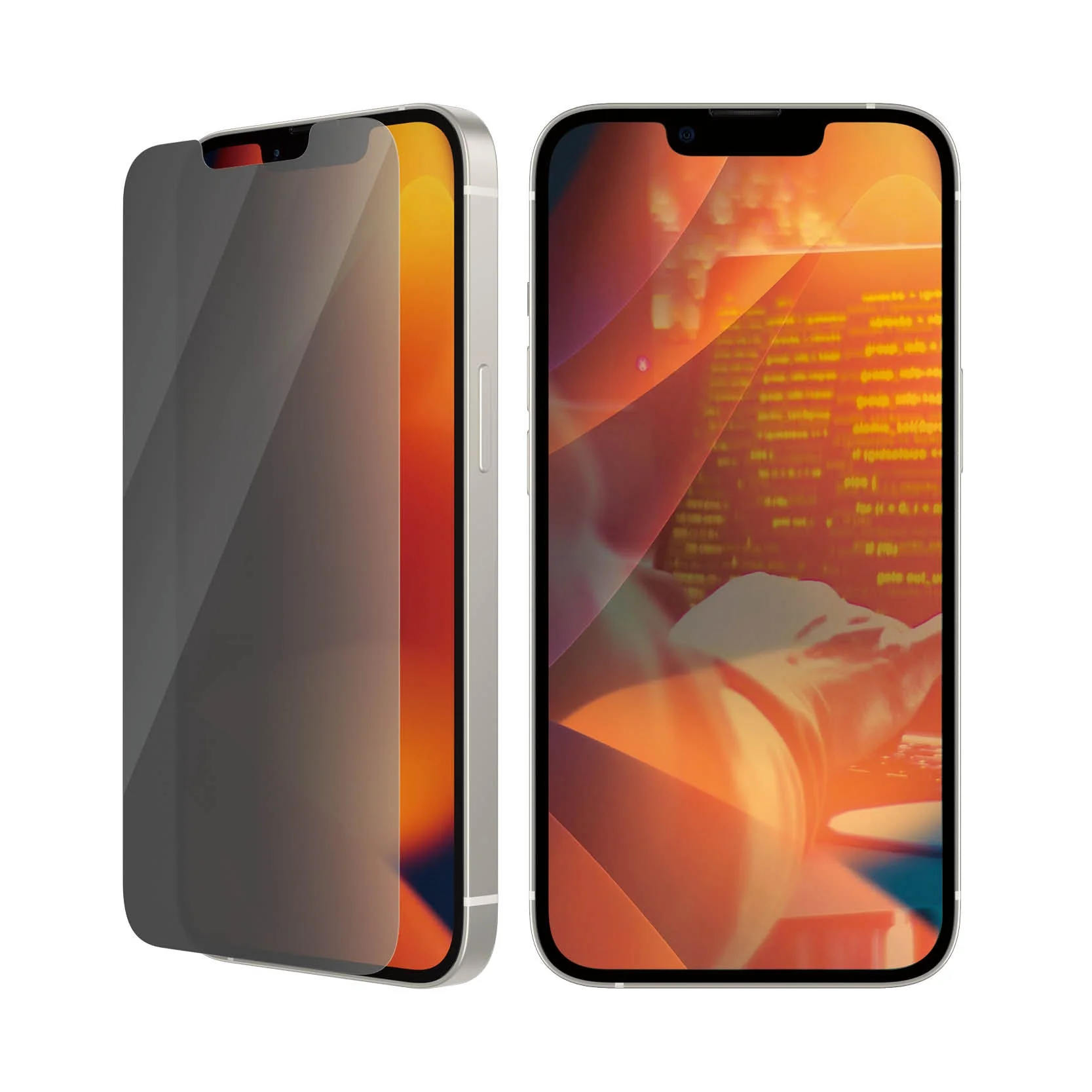 PanzerGlass‚Ѣ Classic Fit Privacy Screen Protector for iPhone 14, iPhone 13/13 Pro - Image 7