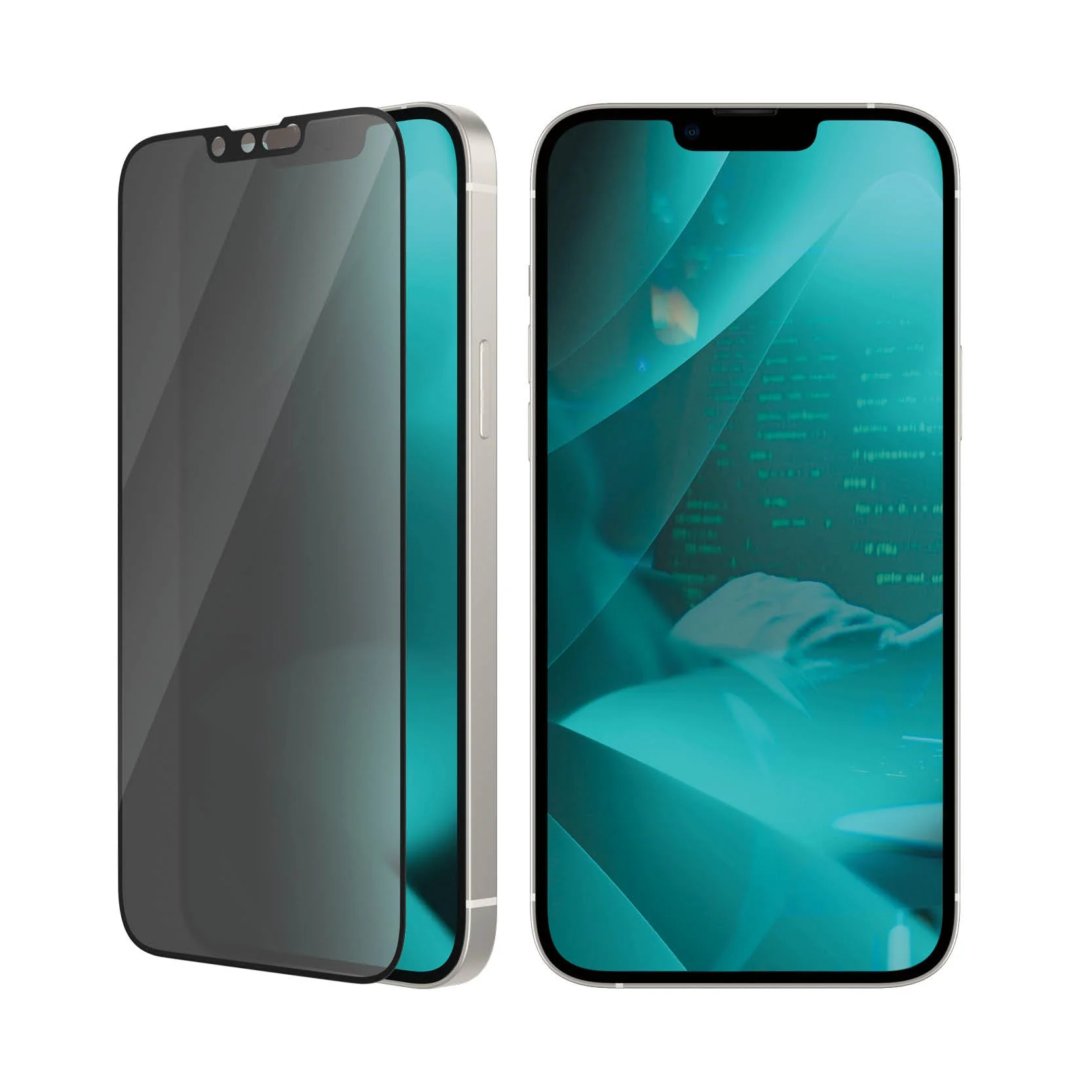 PanzerGlass‚Ѣ Ultra-Wide Fit Privacy Screen Protector for iPhone 14 Plus, iPhone 13 Pro Max - Image 7