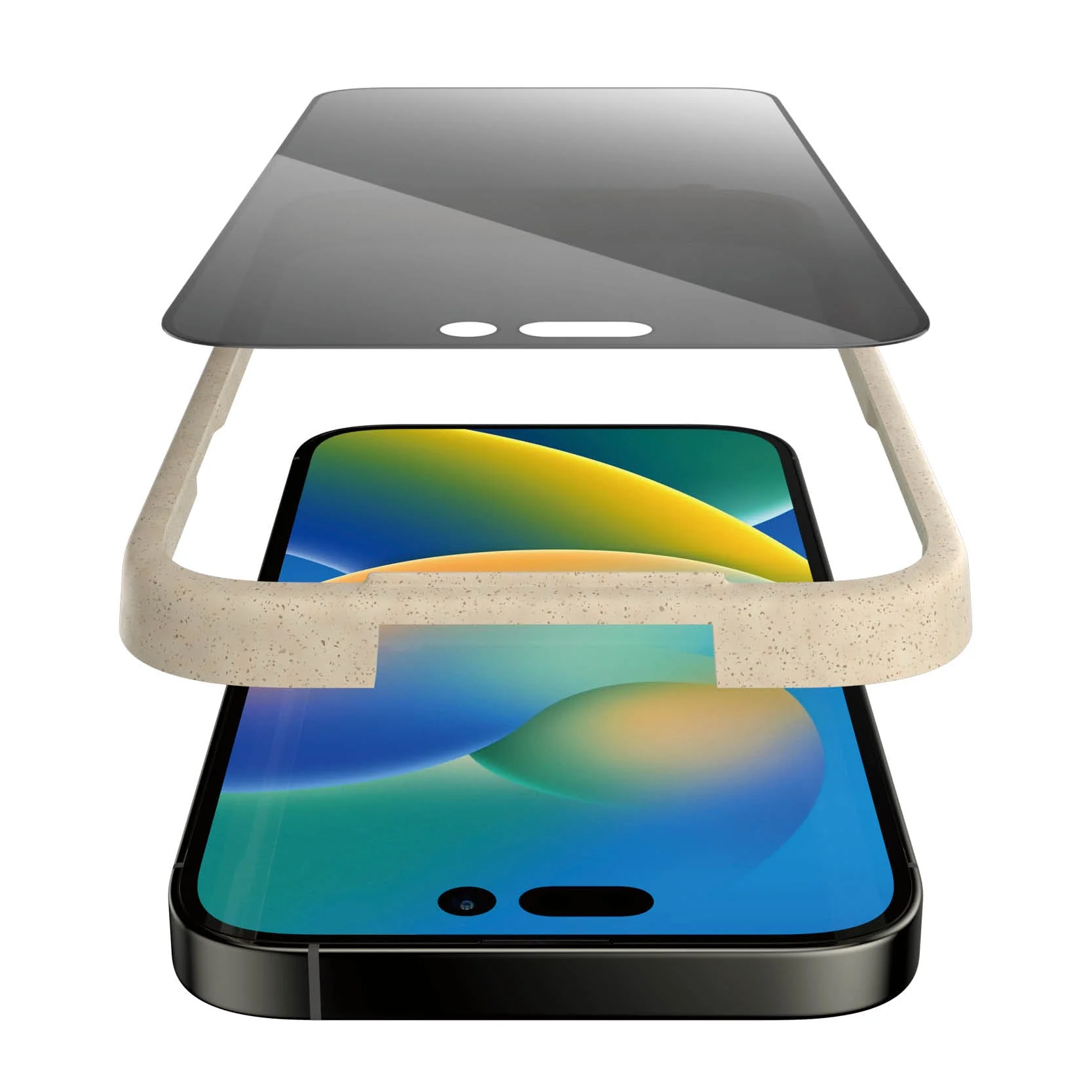 PanzerGlass‚Ѣ Ultra-Wide Fit Privacy Screen Protector for iPhone 14 Pro - Image 8