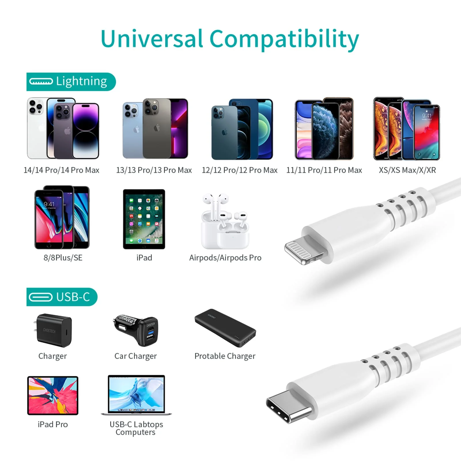 Pulse Silicone Lightning Cable - 1.2m - Image 8