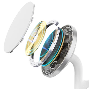Pulse 3 In 1 Magsafe Charger - White - Image 11