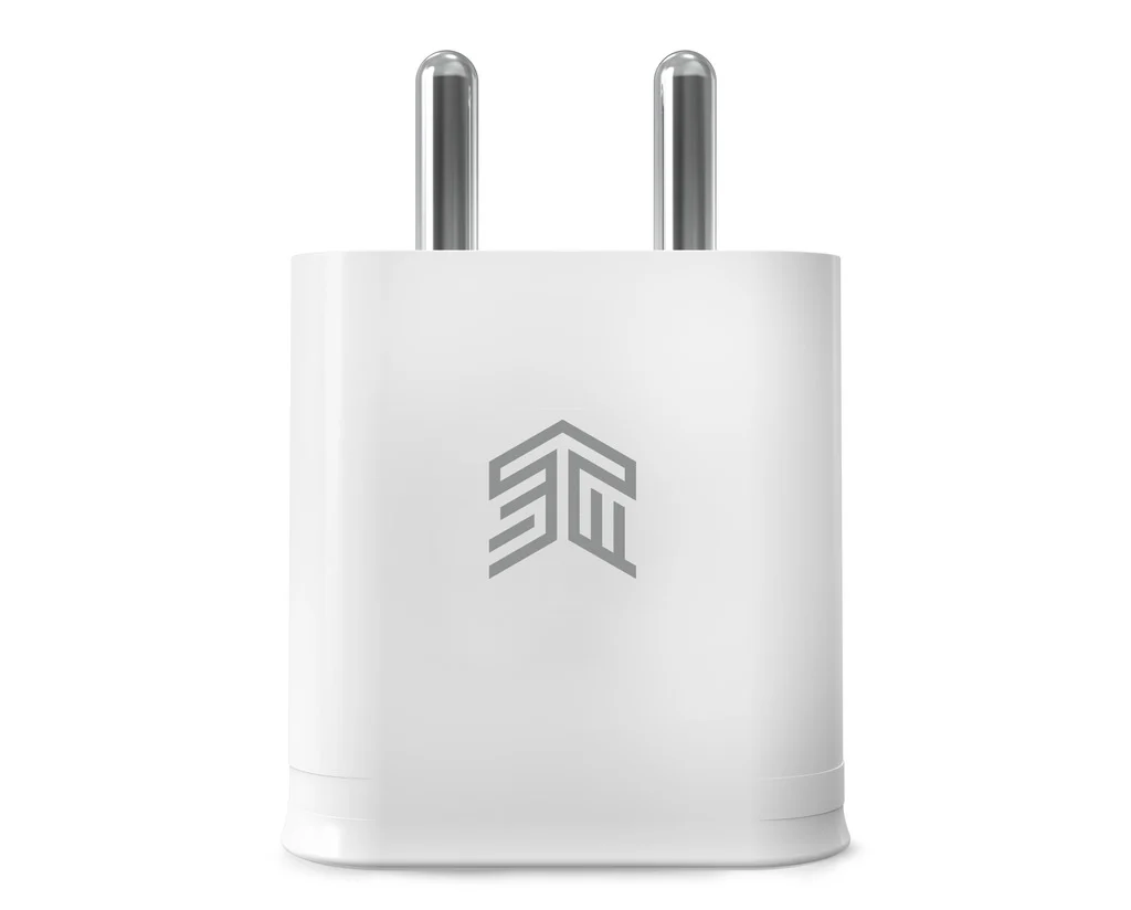 STM Fast charge 33W DUAL USB-C & USB-A Power Adapter - White - Image 2