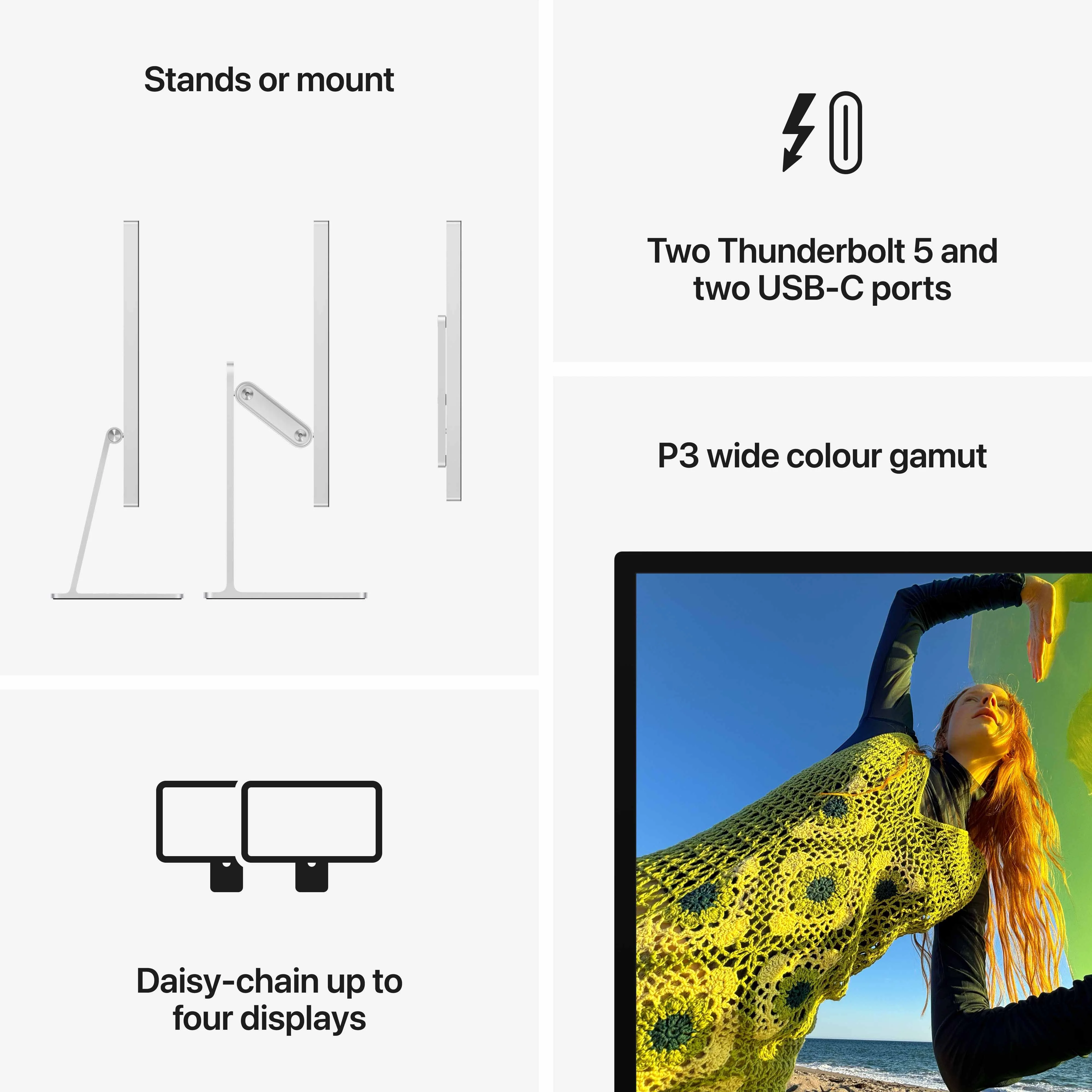 Studio Display - Nano-texture glass - Tilt-adjustable stand - Image 8