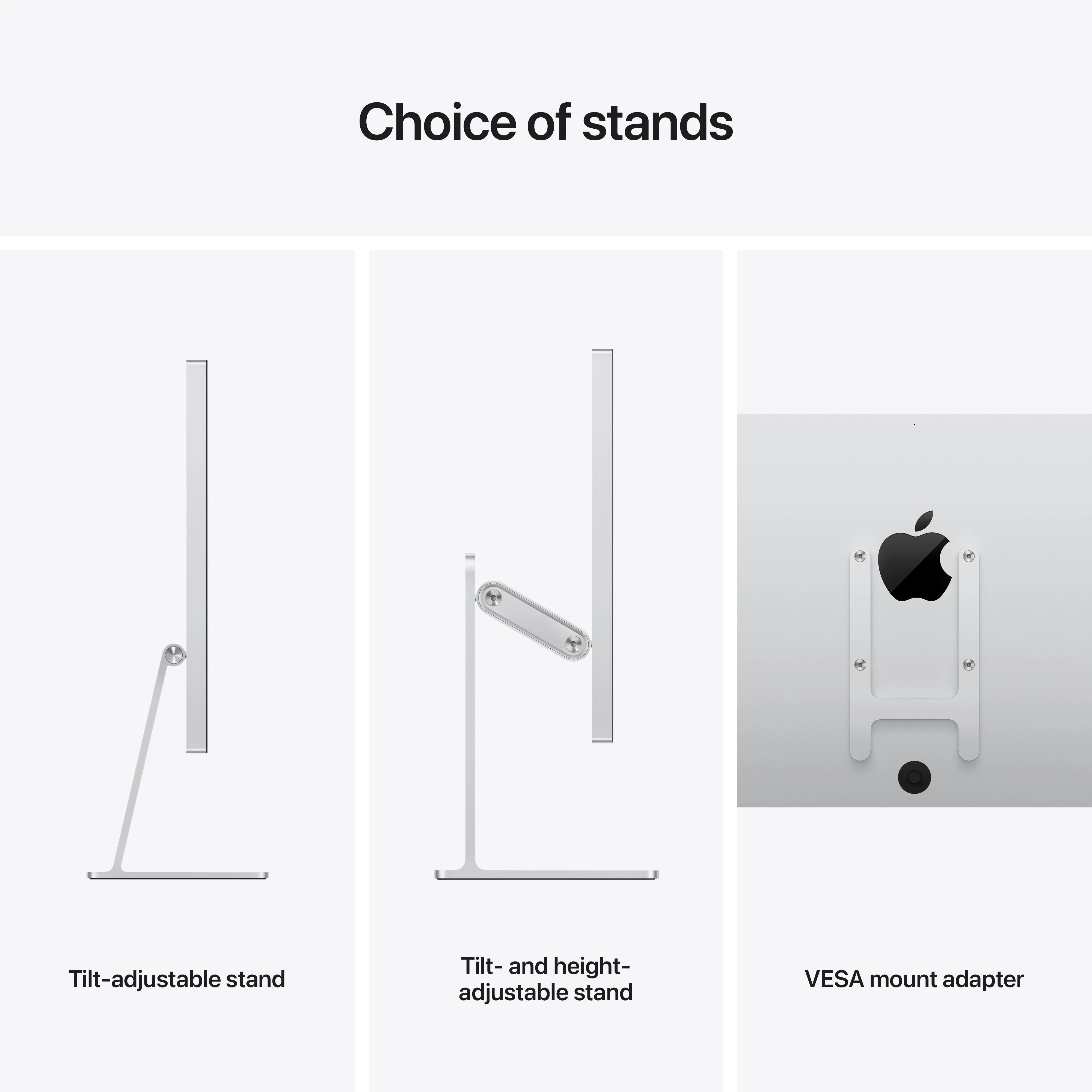 Studio Display - Standard glass - Tilt- and height-adjustable stand - Image 10