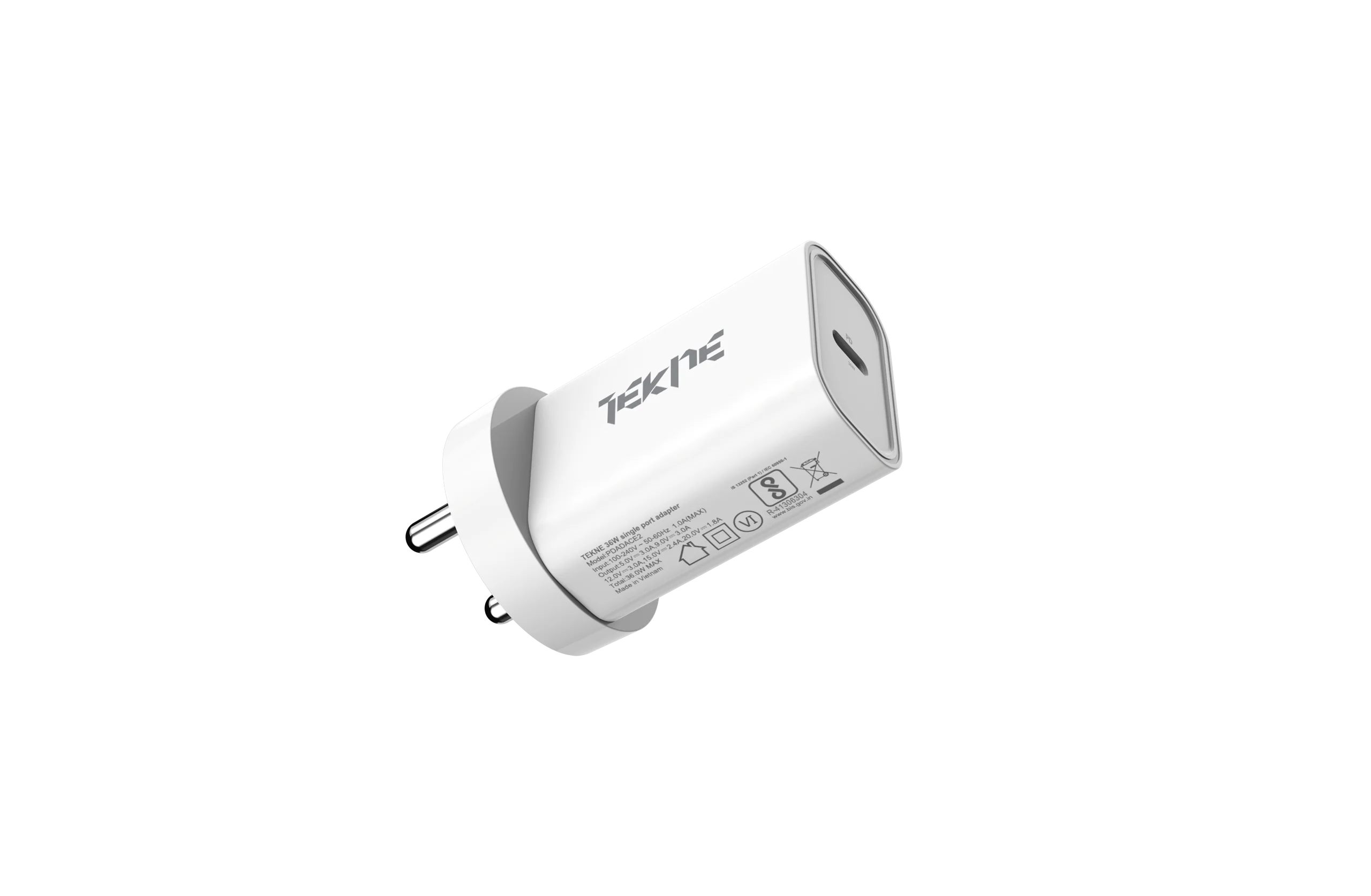 TEKNE 36W Single Port Adapter - Image 4