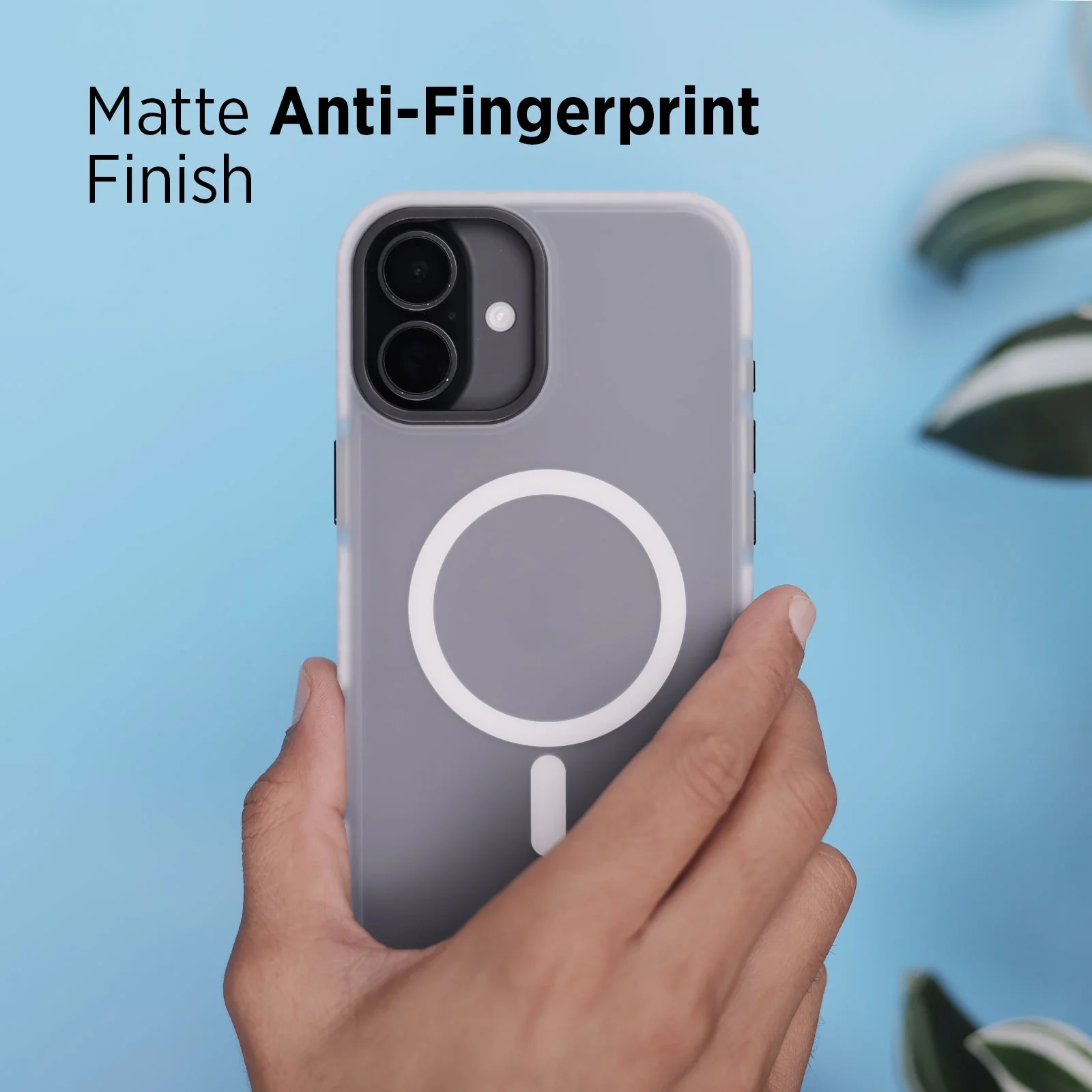 TEKNE ARMOUR Case for iPhone 16 Plus | Rugged Drop Protection | Shockproof & Secure Grip - Matt Clear - Image 6