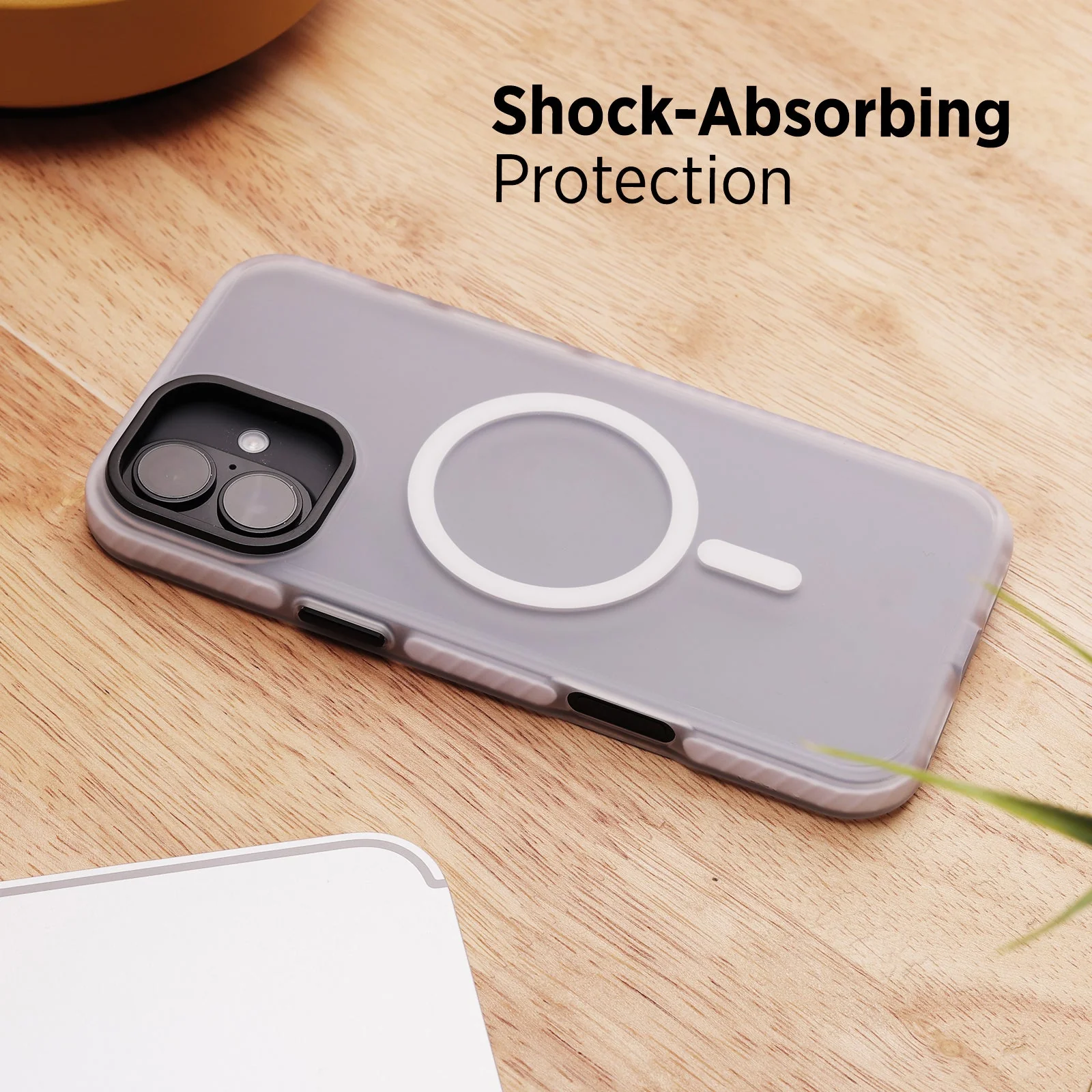 TEKNE ARMOUR Case for iPhone 16 Plus | Rugged Drop Protection | Shockproof & Secure Grip - Matt Clear - Image 7