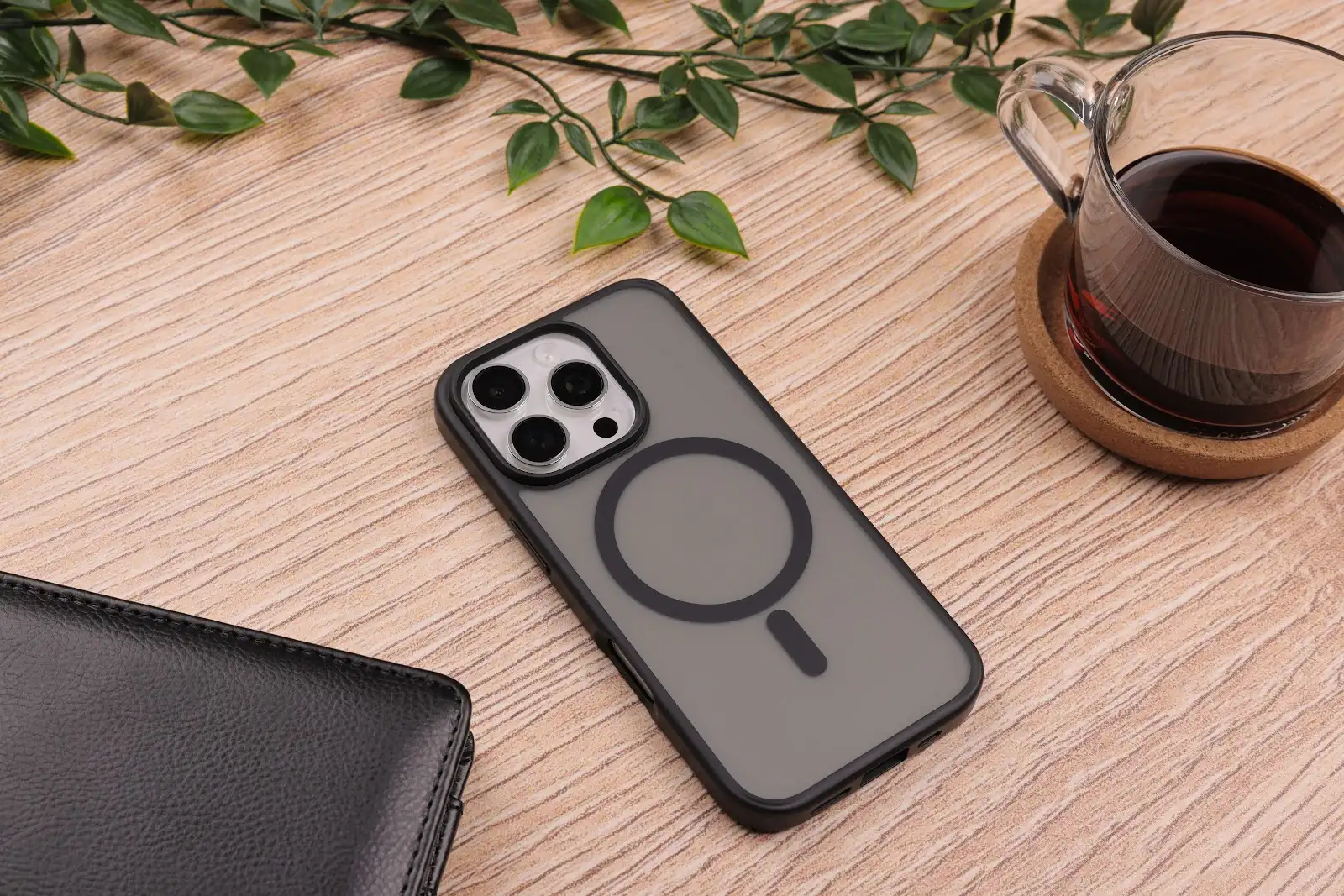 TEKNE ARMOUR Case for iPhone 16 Pro | Rugged Drop Protection | Shockproof & Secure Grip - Black  - Image 5