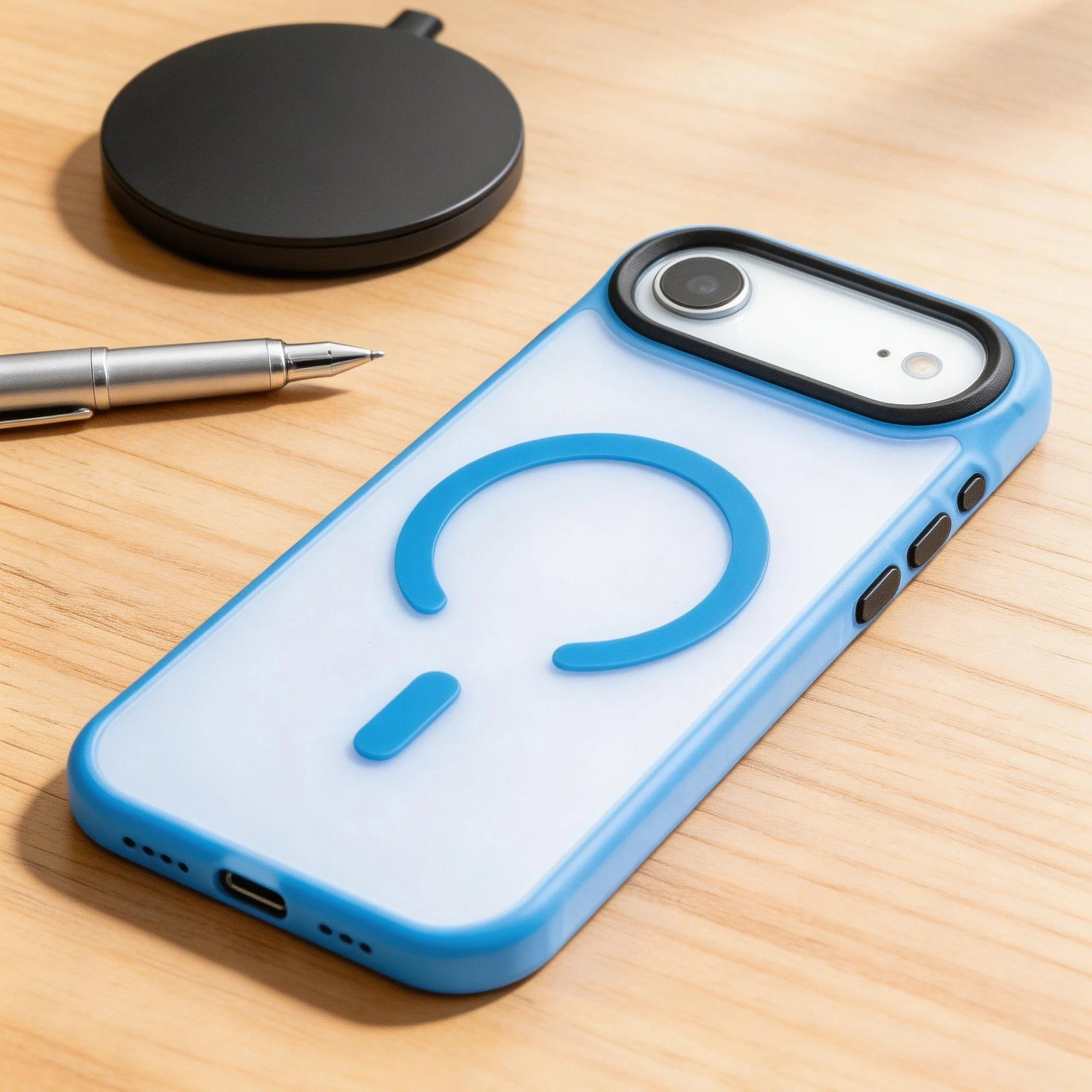 TEKNE Armour Matte Case for iPhone 17 Air-Blue - Image 3