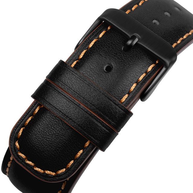 TEKNE Classic Leather Band | Genuine Leather, Quick-Release, Durable Strap  - Image 3