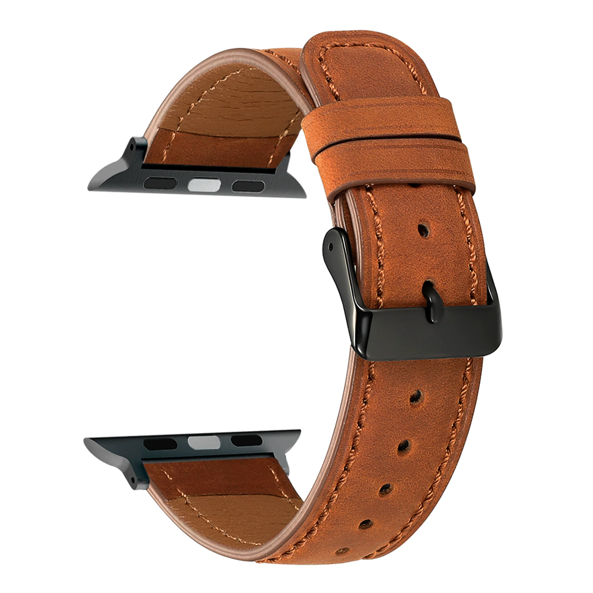 TEKNE Classic Leather Band | Genuine Leather, Quick-Release, Durable Strap  - Image 4
