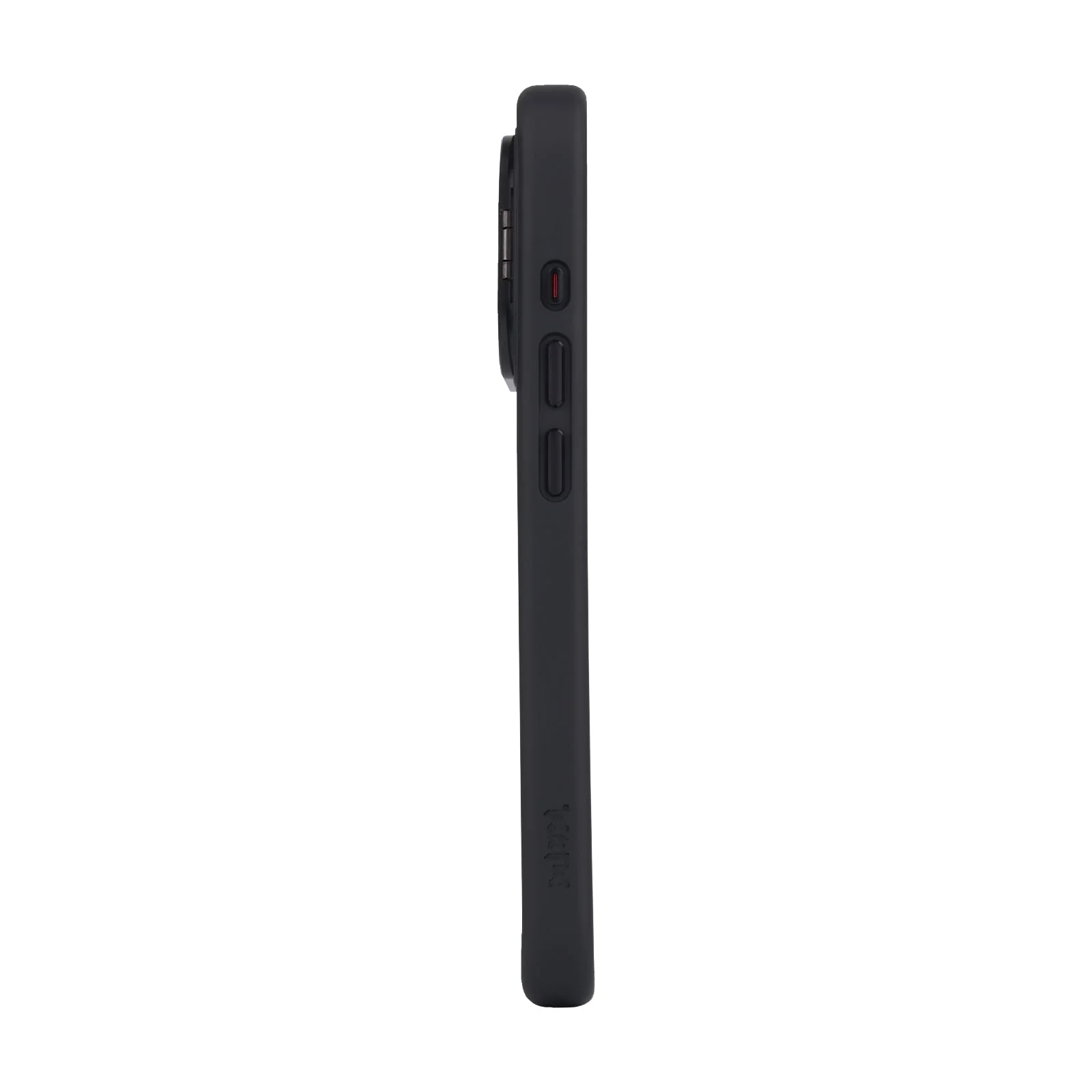 TEKNE CLEAR Case with Camera Stand for iPhone 16 Pro Max | Slim, Transparent & Scratch-Resistant - Black - Image 3