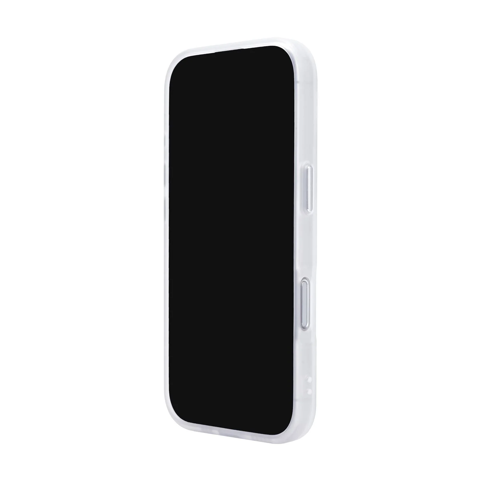 TEKNE CLEAR Case with Camera Stand for iPhone 16 Pro | Slim, Transparent & Scratch-Resistant - White - Image 4