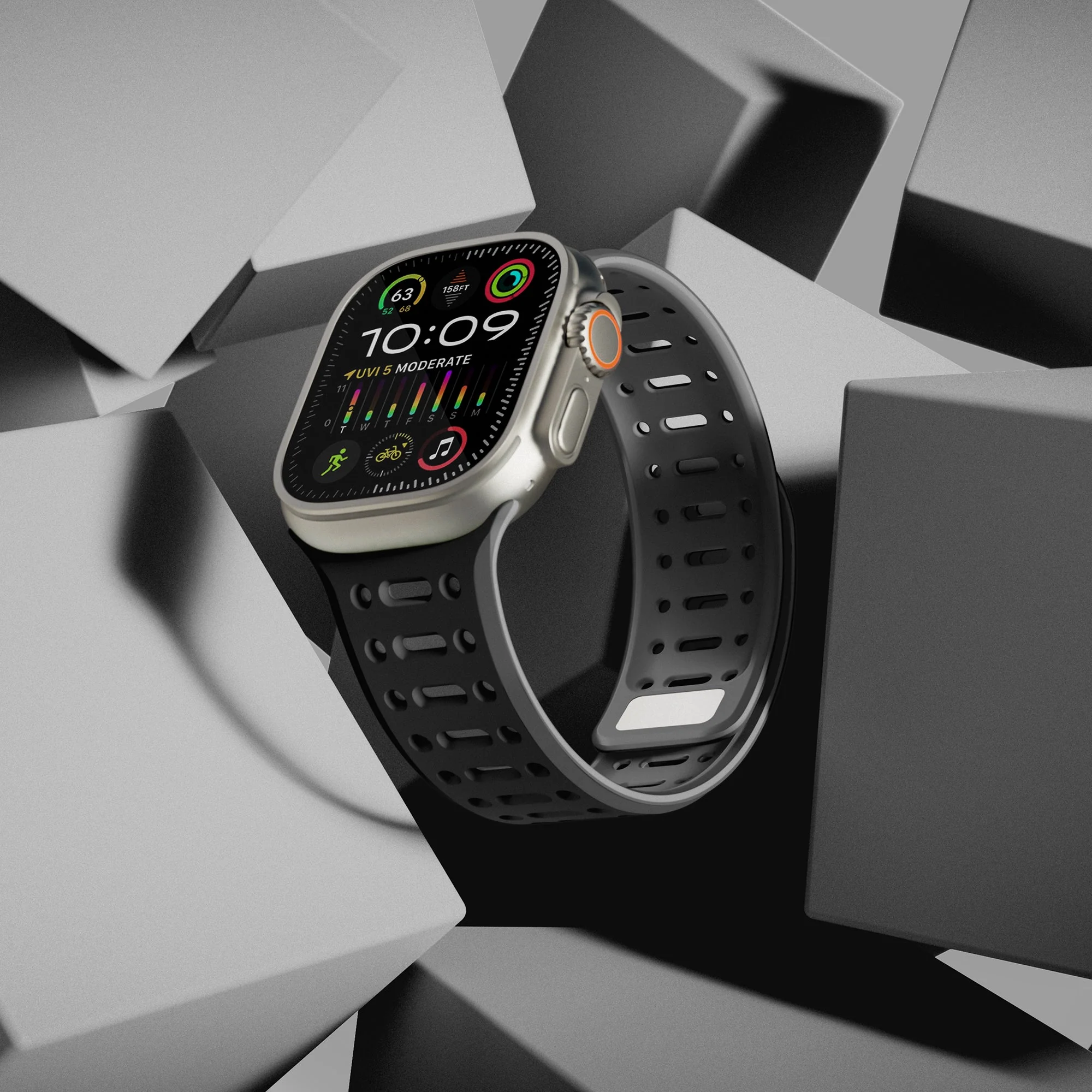 TEKNE Combat Dual-Tone Silicone Band | Waterproof, Flexible Strap  - Image 5