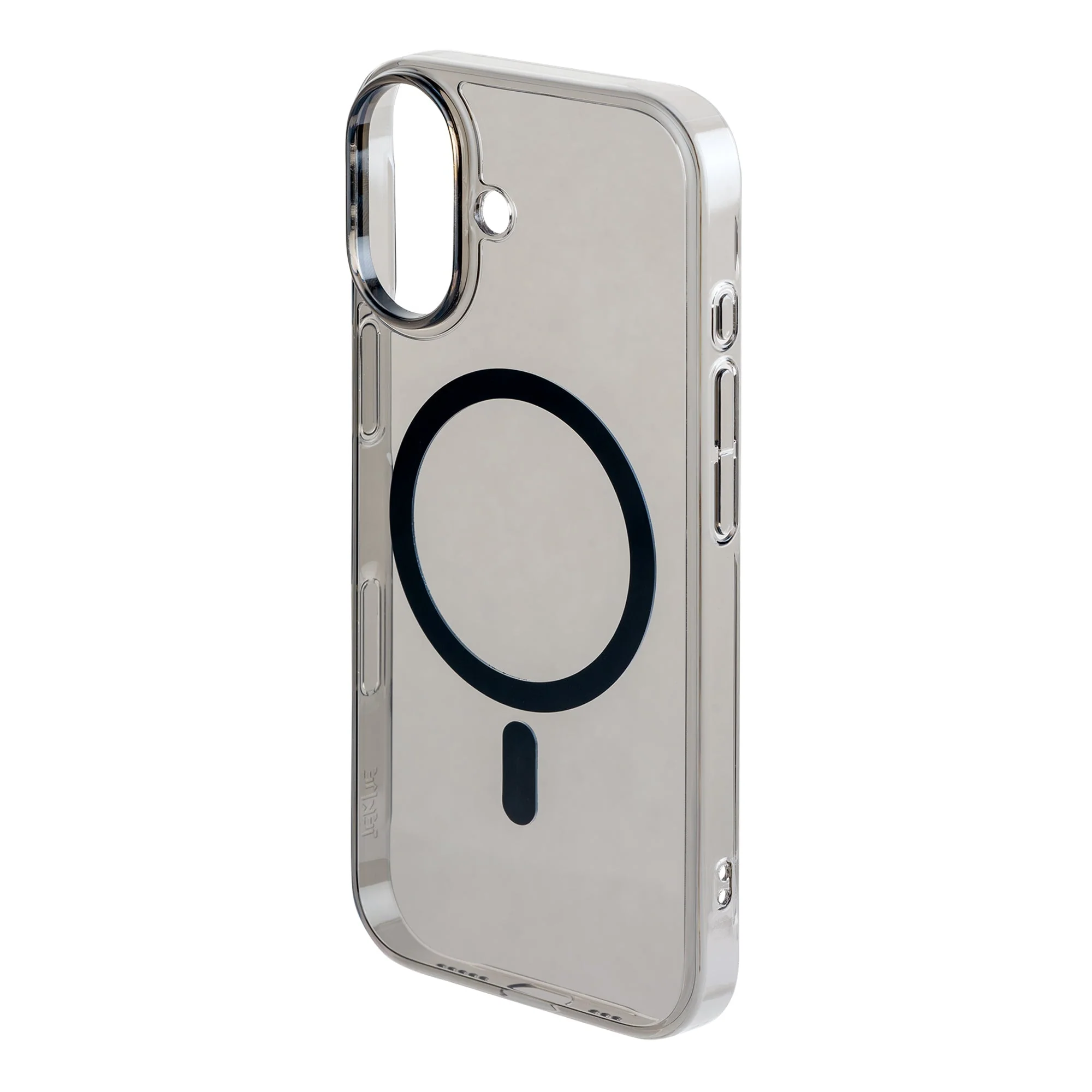 TEKNE Crystal Hybrid Case  for iPhone 17 -Clear Black - Image 4