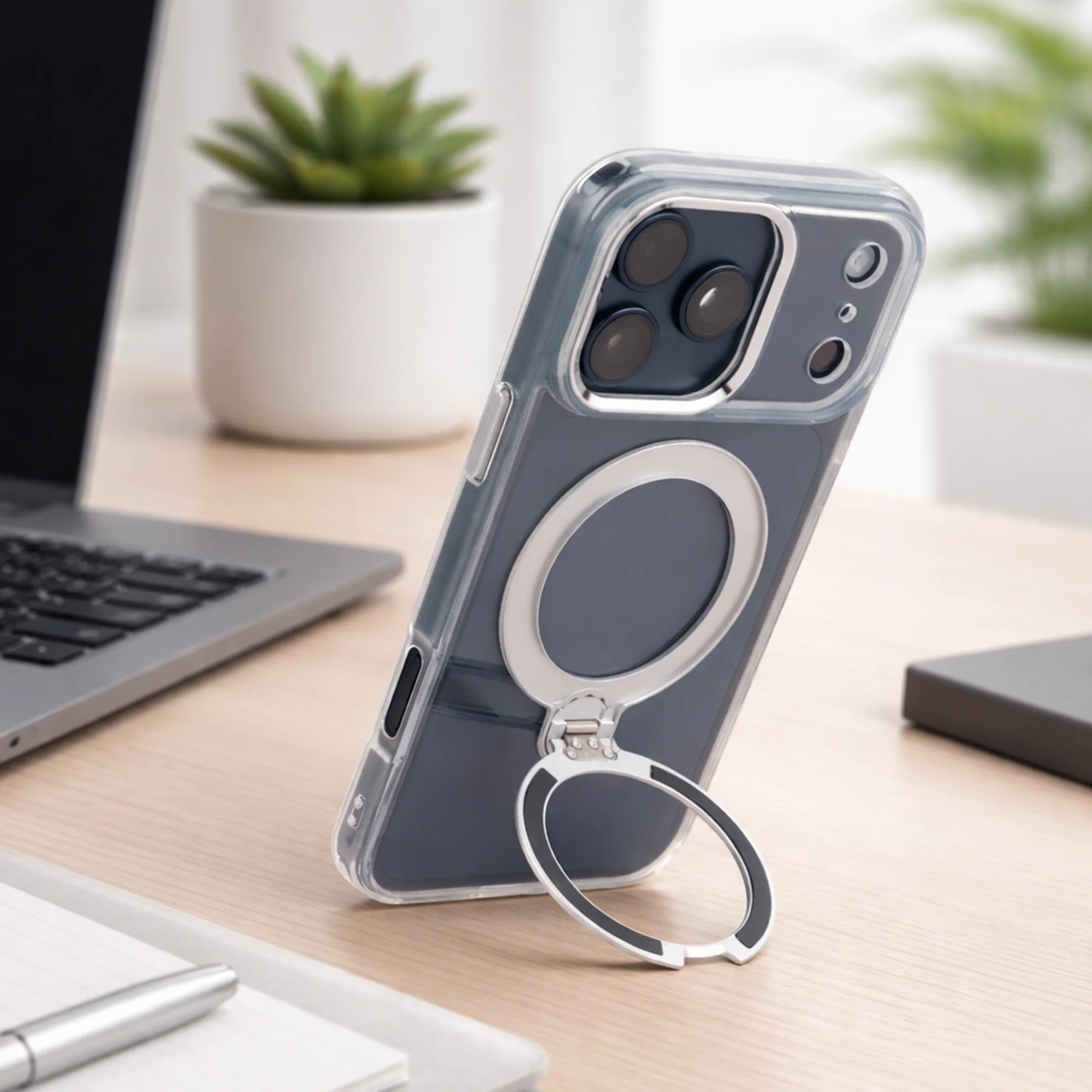 TEKNE Crystal360 Case for iPhone 17 Pro Max-Clear - Image 5
