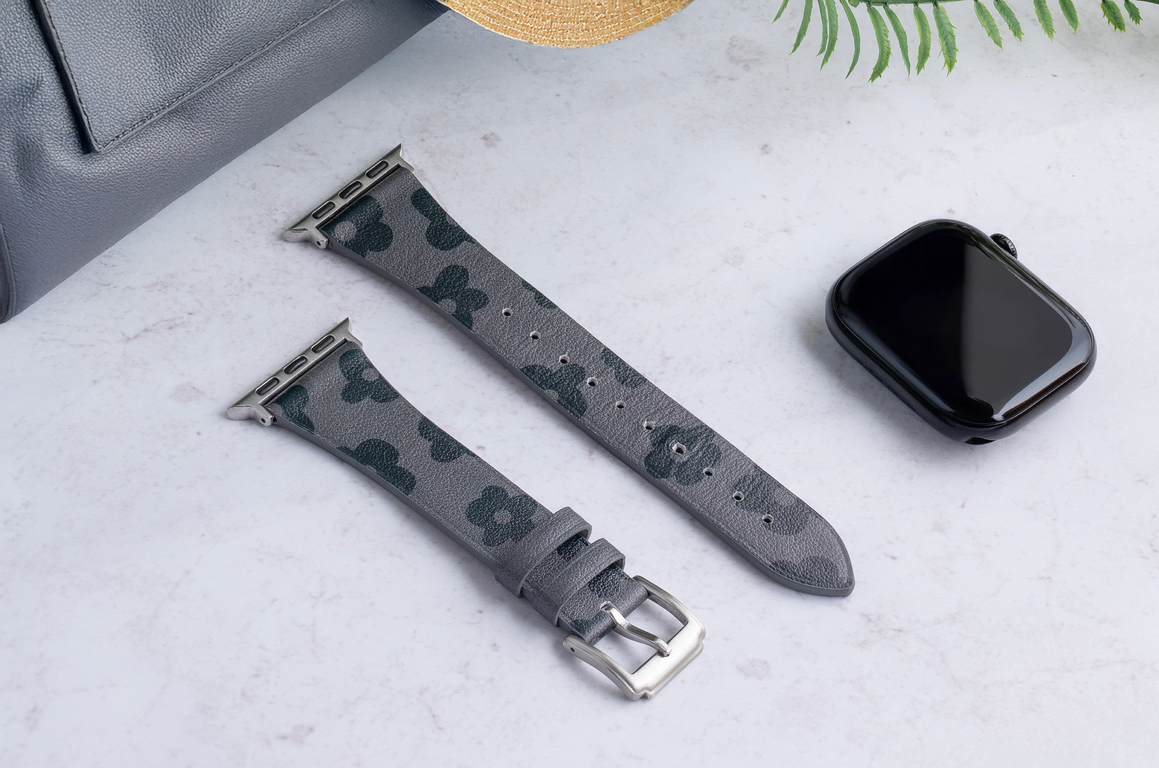 TEKNE FLORO Leather Band | Printed Genuine Leather, Durable, Stylish Strap  - Image 4