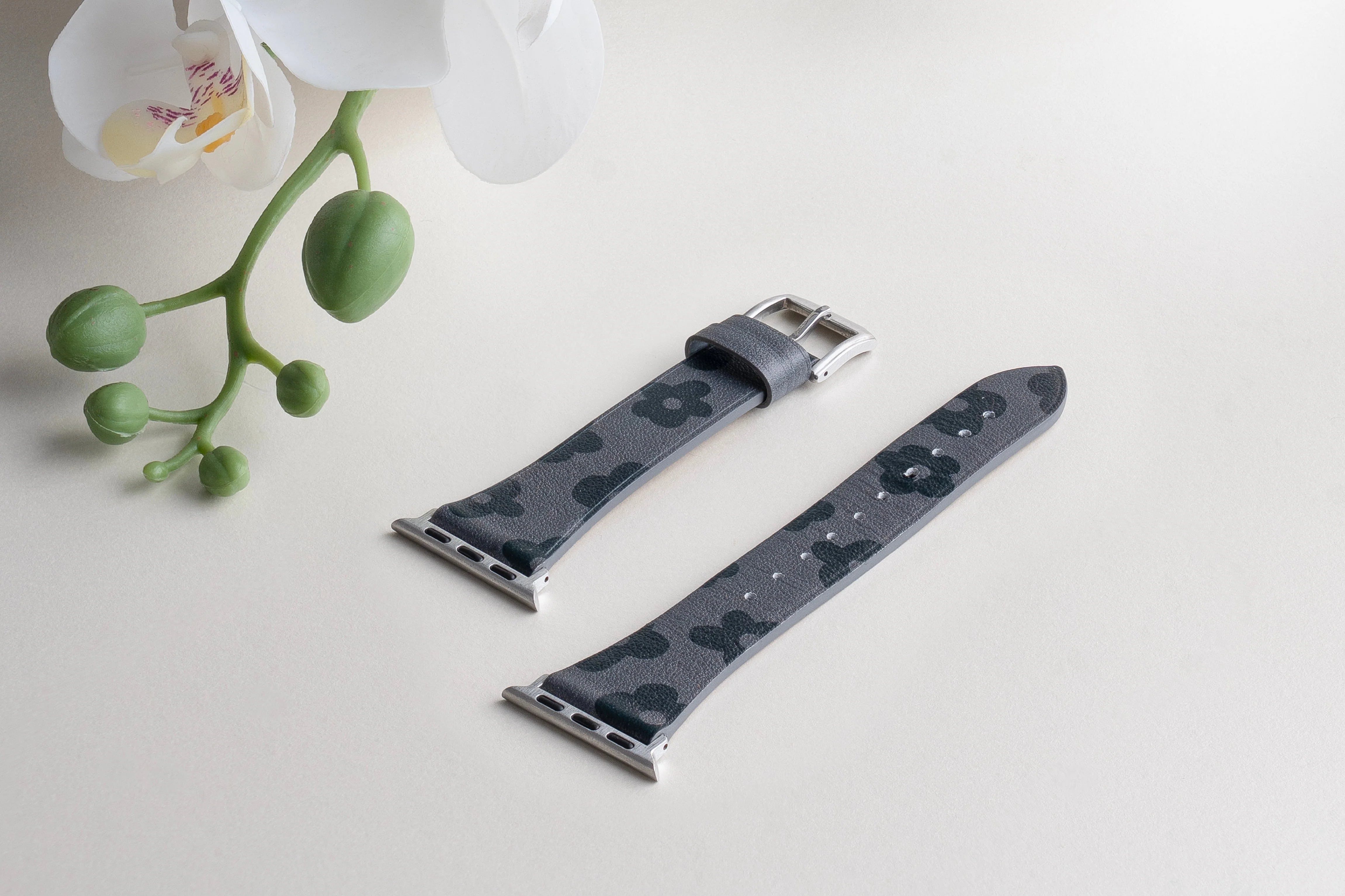 TEKNE FLORO Leather Band | Printed Genuine Leather, Durable, Stylish Strap  - Image 5