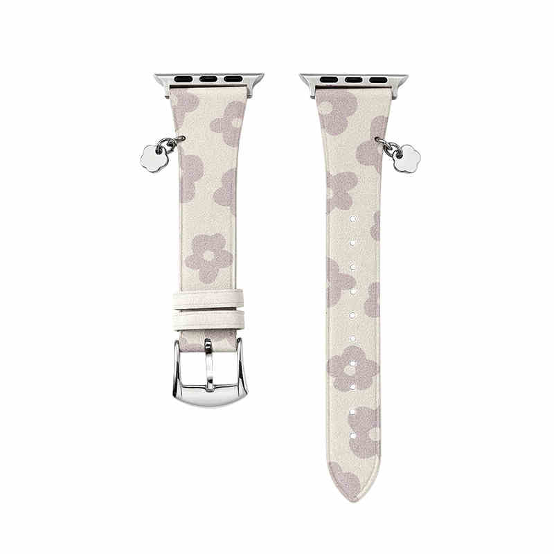 TEKNE FLORO Leather Band | Printed Genuine Leather, Durable, Stylish Strap  - Image 2