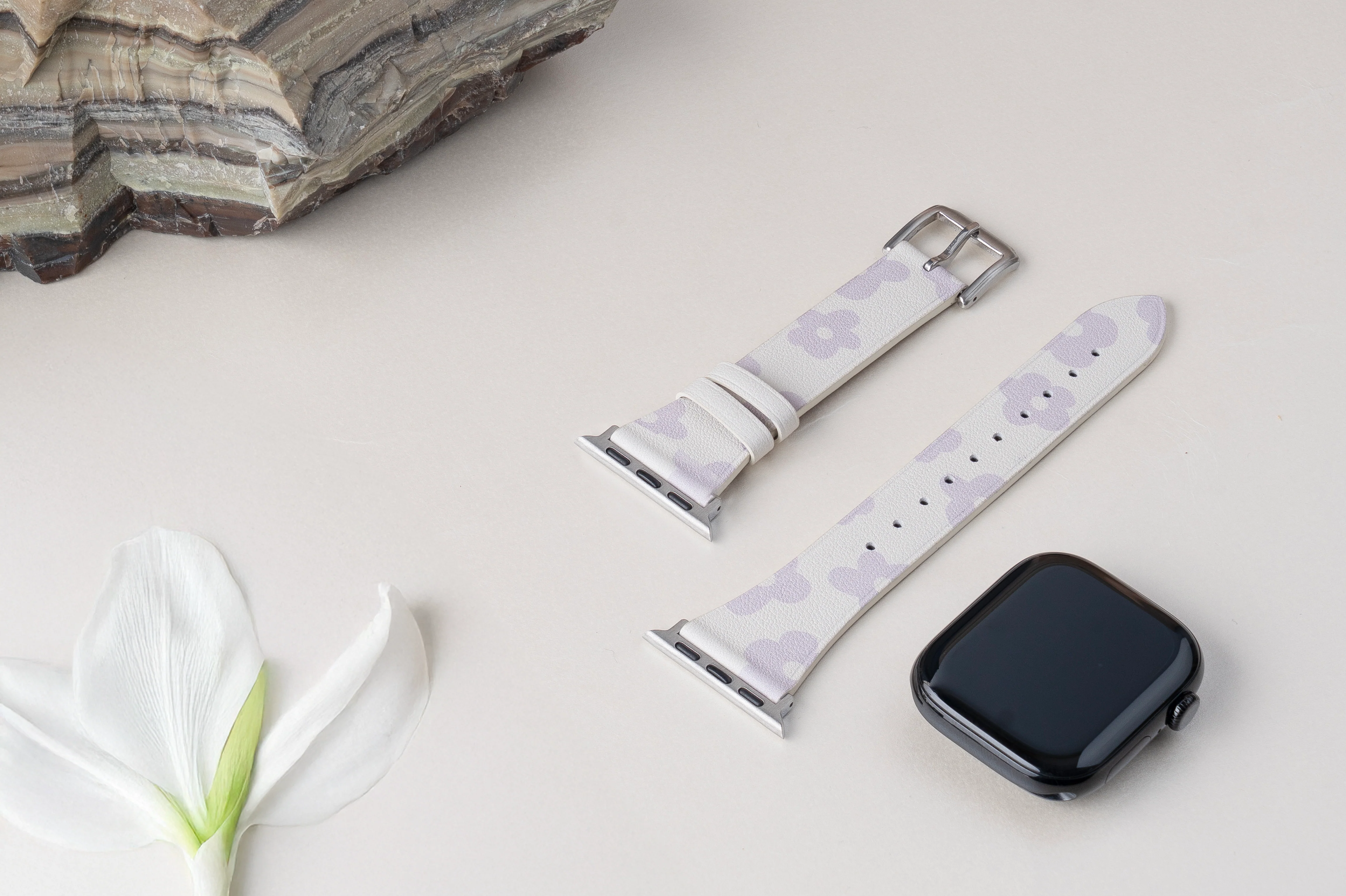 TEKNE FLORO Leather Band | Printed Genuine Leather, Durable, Stylish Strap  - Image 5