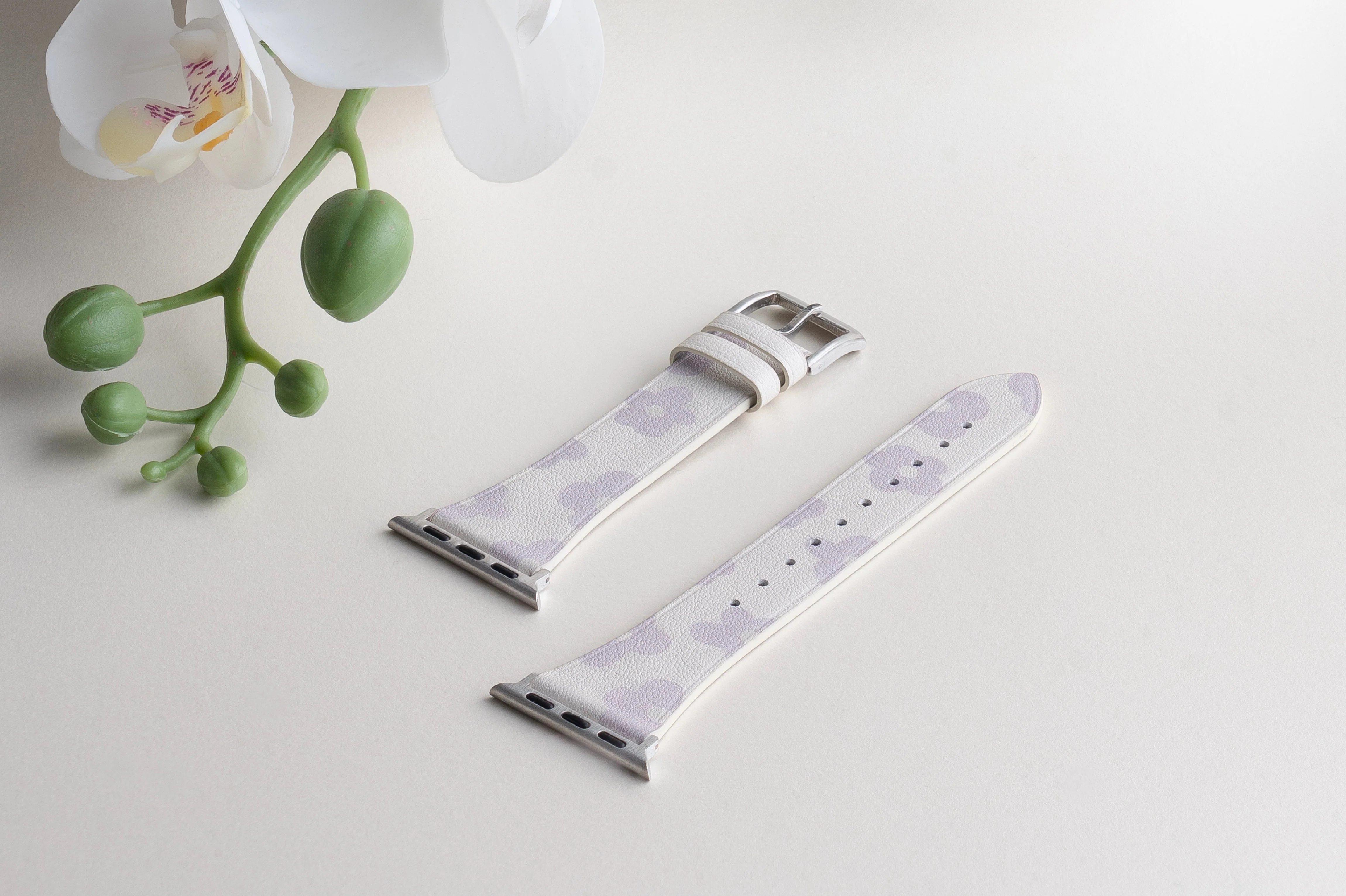TEKNE FLORO Leather Band | Printed Genuine Leather, Durable, Stylish Strap  - Image 6