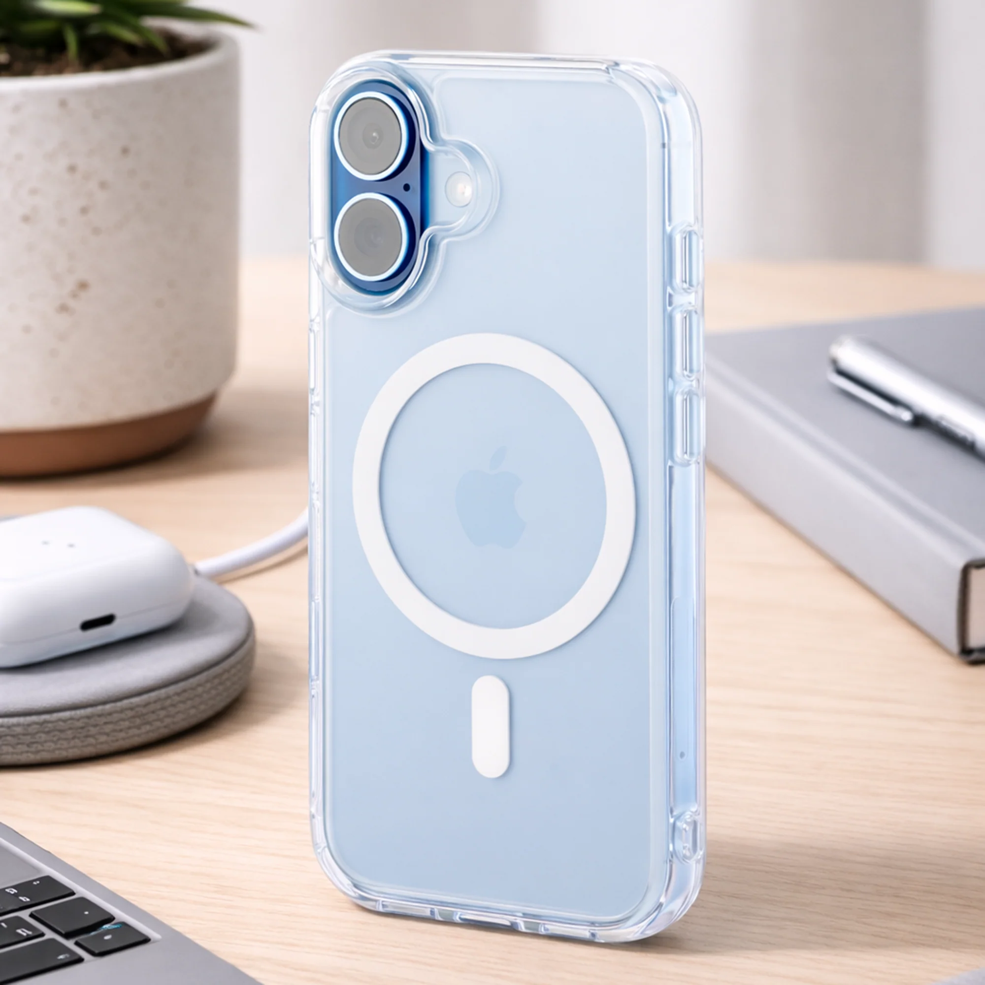 TEKNE Frost Matte Case  for iPhone 17- Clear - Image 5