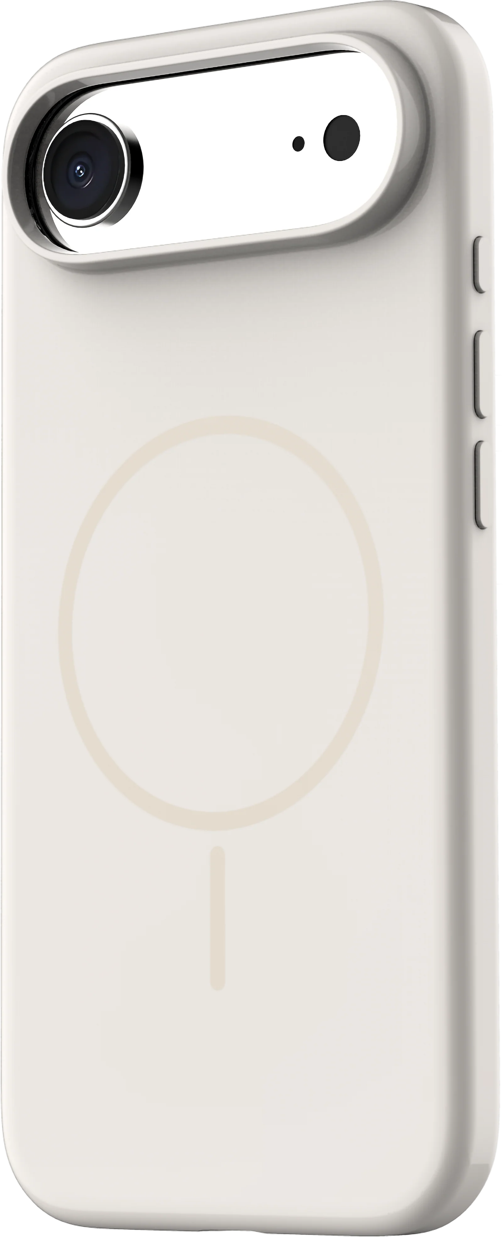 TEKNE Gloss Hard case for iPhone 17 Air-Beige + TEKNE 36W Single Port Adapter