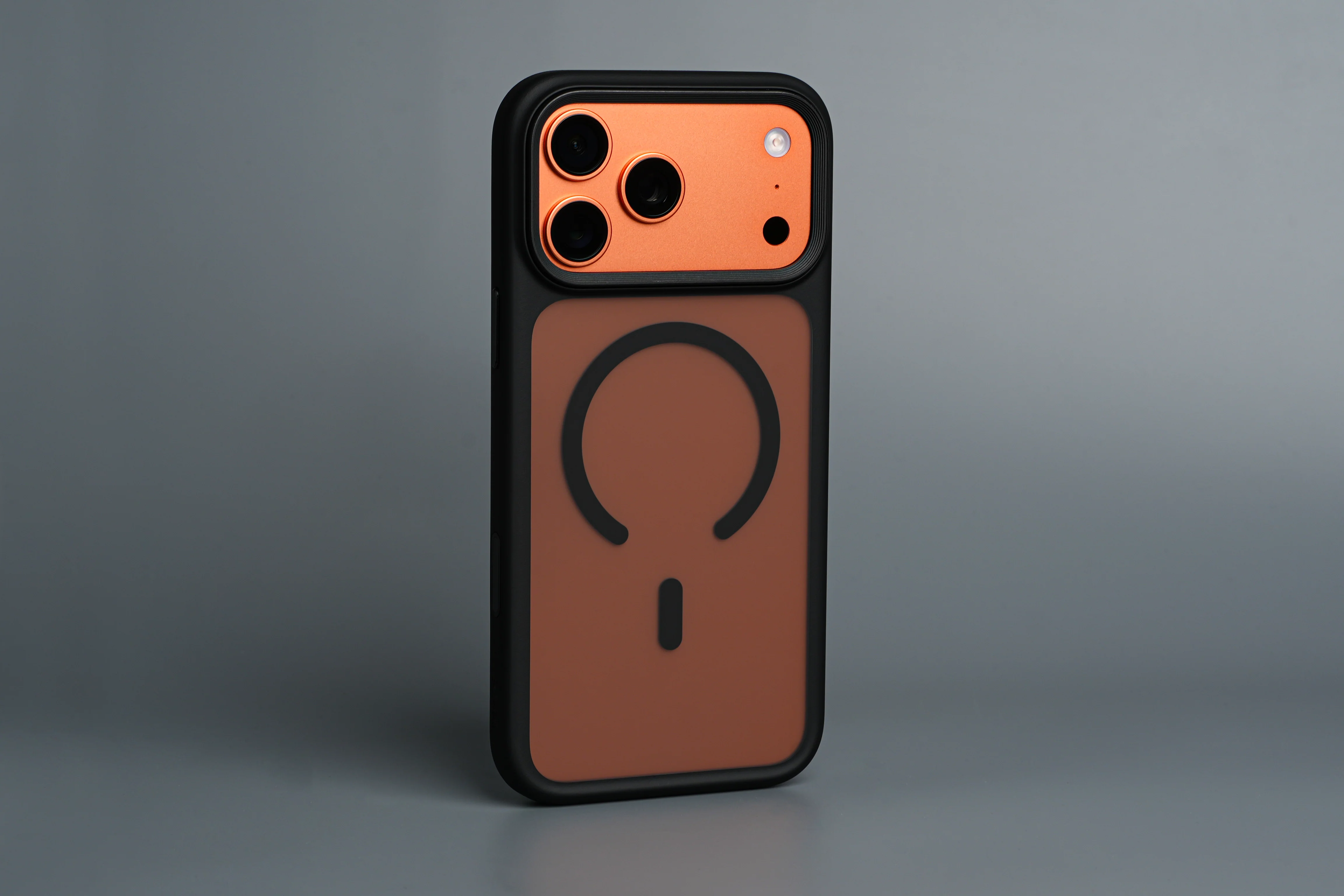 TEKNE Hybrid Frost Matte case   for iPhone 17 Pro Max-Black - Image 6