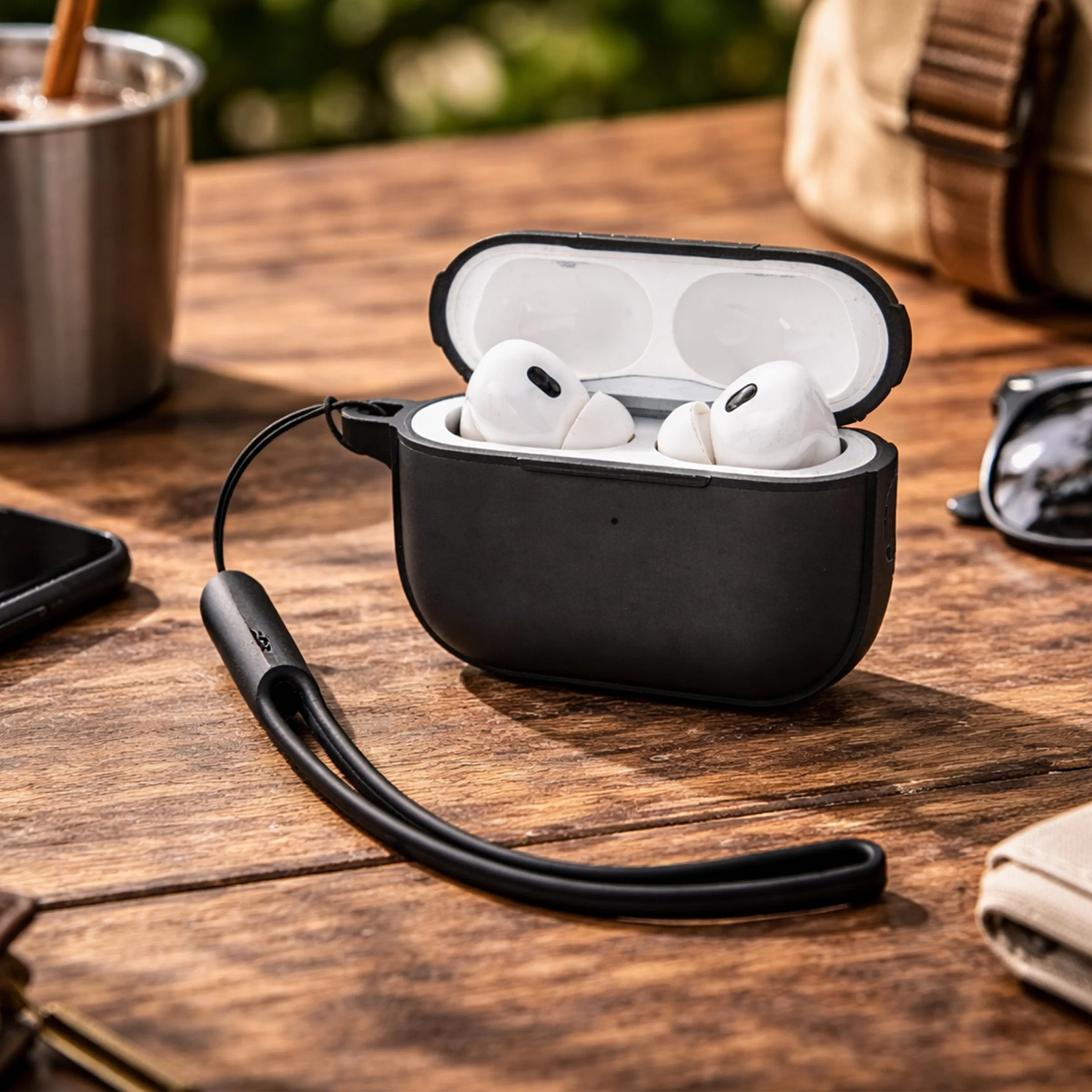 TEKNE Hybrid  shockproof case for Airpods-Black-Airpod Pro 2nd Gen - Image 6