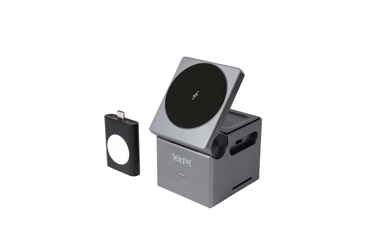 TEKNE Mag-Lead  3in1 Wireless charger-Black - Image 5