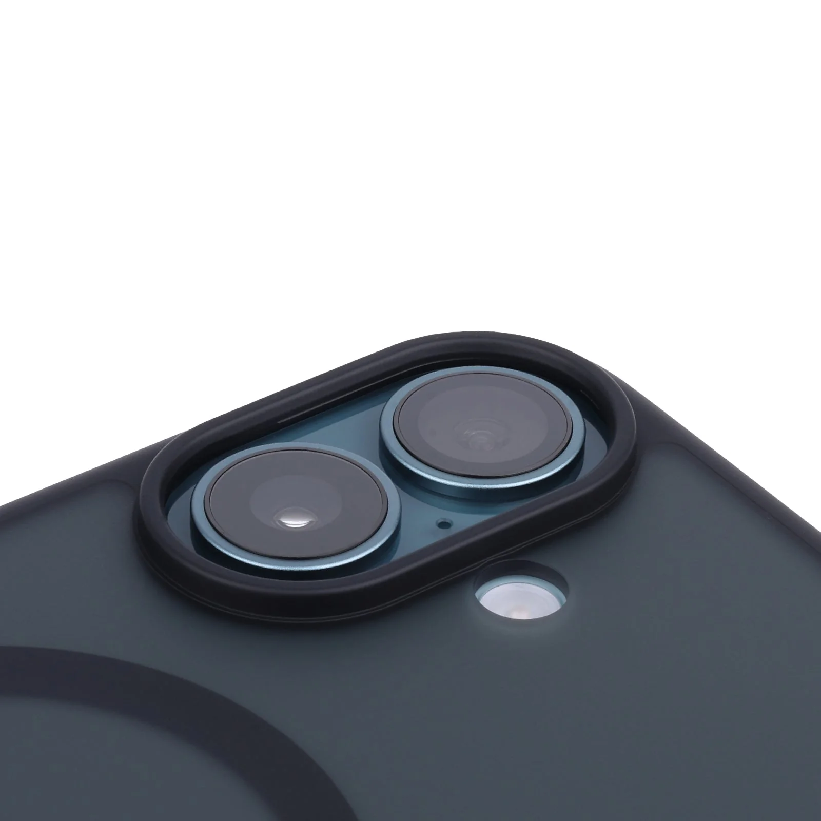 TEKNE Matt MagSafe Case for iPhone 16 | Matte Finish | MagSafe Compatible & Scratch-Resistant - Black - Image 3
