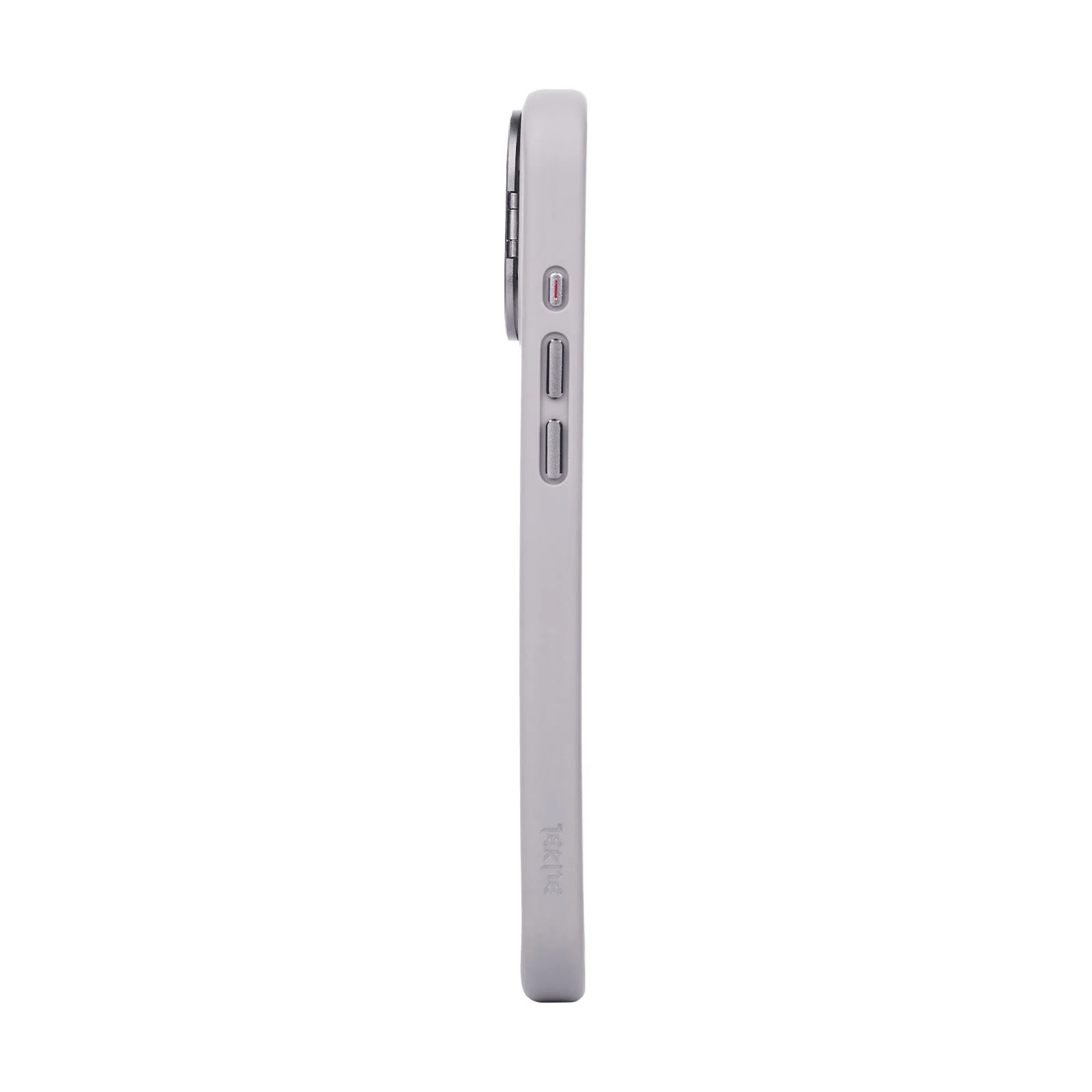 TEKNE Matt MagSafe Case for iPhone 16 | Matte Finish | MagSafe Compatible & Scratch-Resistant - Grey - Image 3