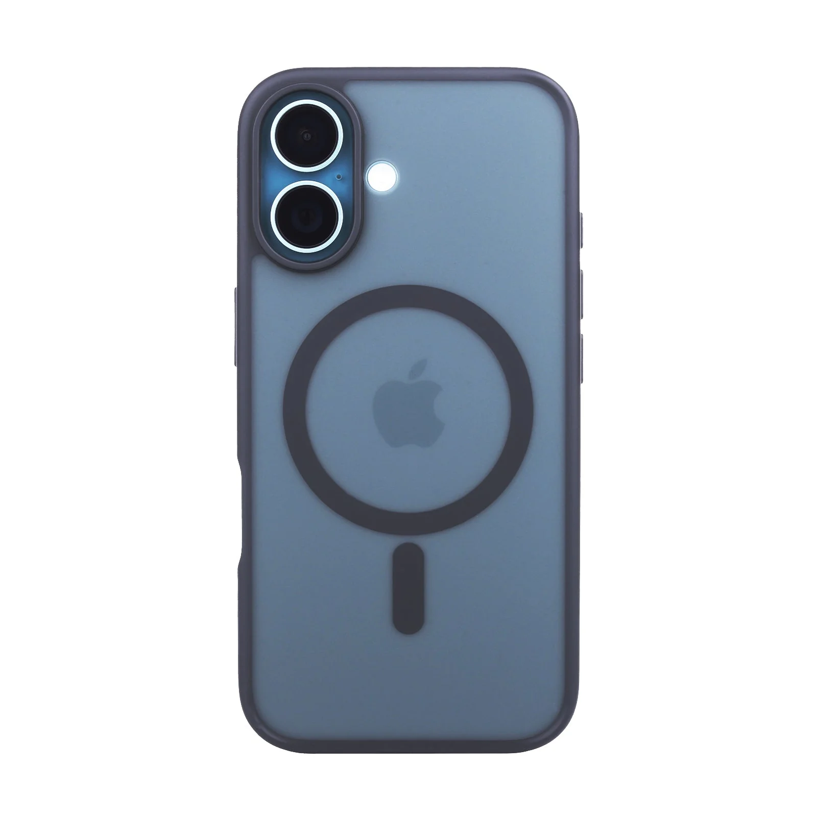 TEKNE Matt MagSafe Case for iPhone 16 Plus | Matte Finish | MagSafe Compatible & Scratch-Resistant - Black - Image 2