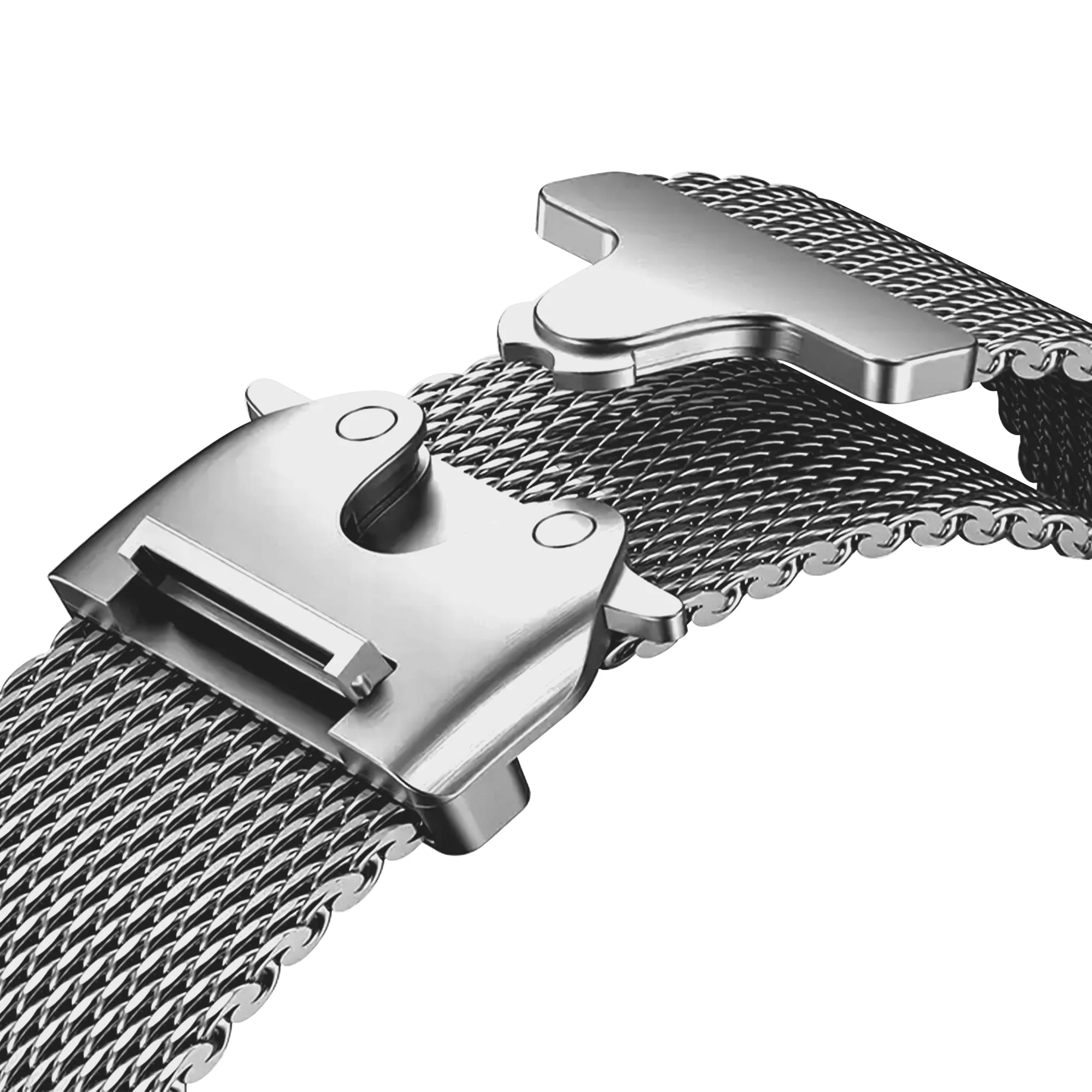 TEKNE Milanese Adventure Band | Slim, Breathable, Secure Magnetic Strap  - Image 3