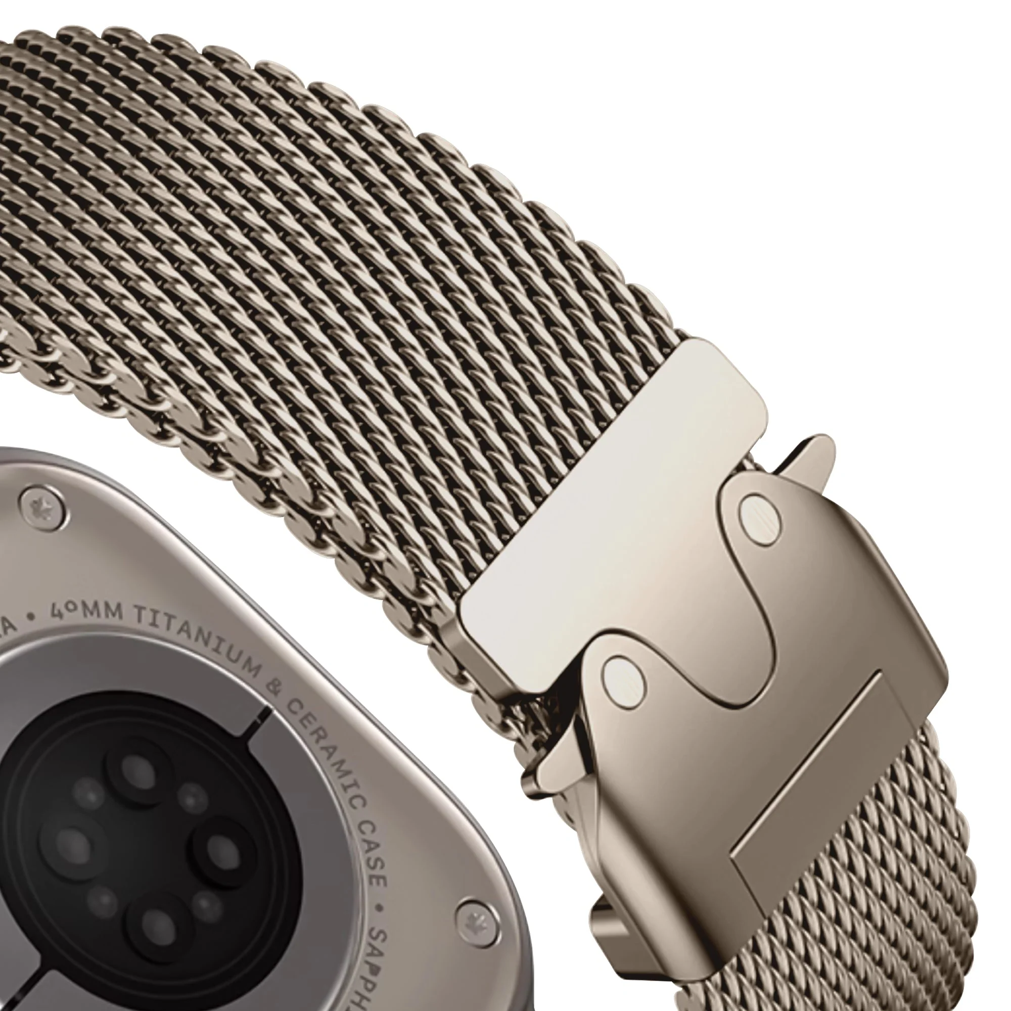 TEKNE Milanese Adventure Band | Slim, Breathable, Secure Magnetic Strap  - Image 4