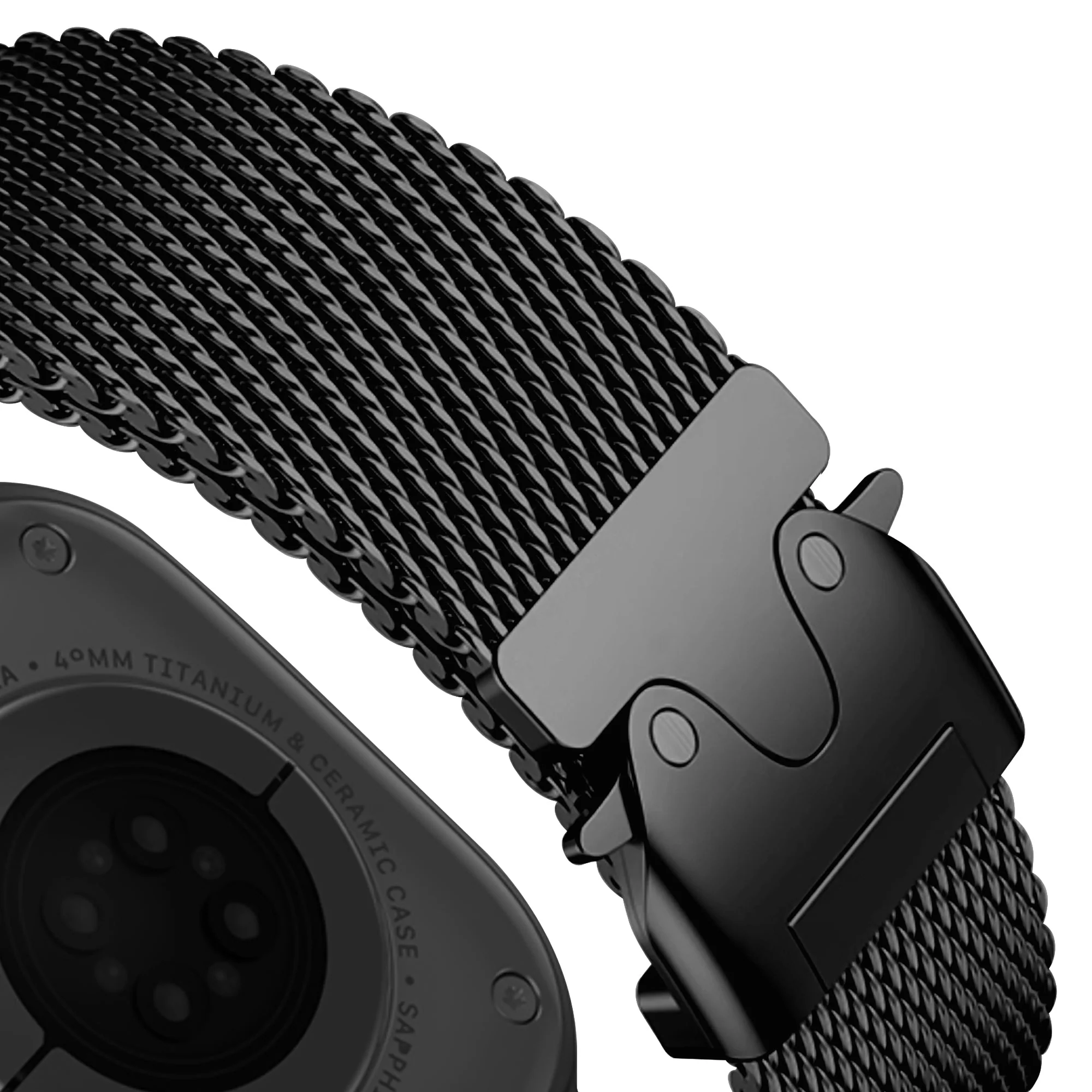 TEKNE Milanese Adventure Band | Slim, Breathable, Secure Magnetic Strap  - Image 4