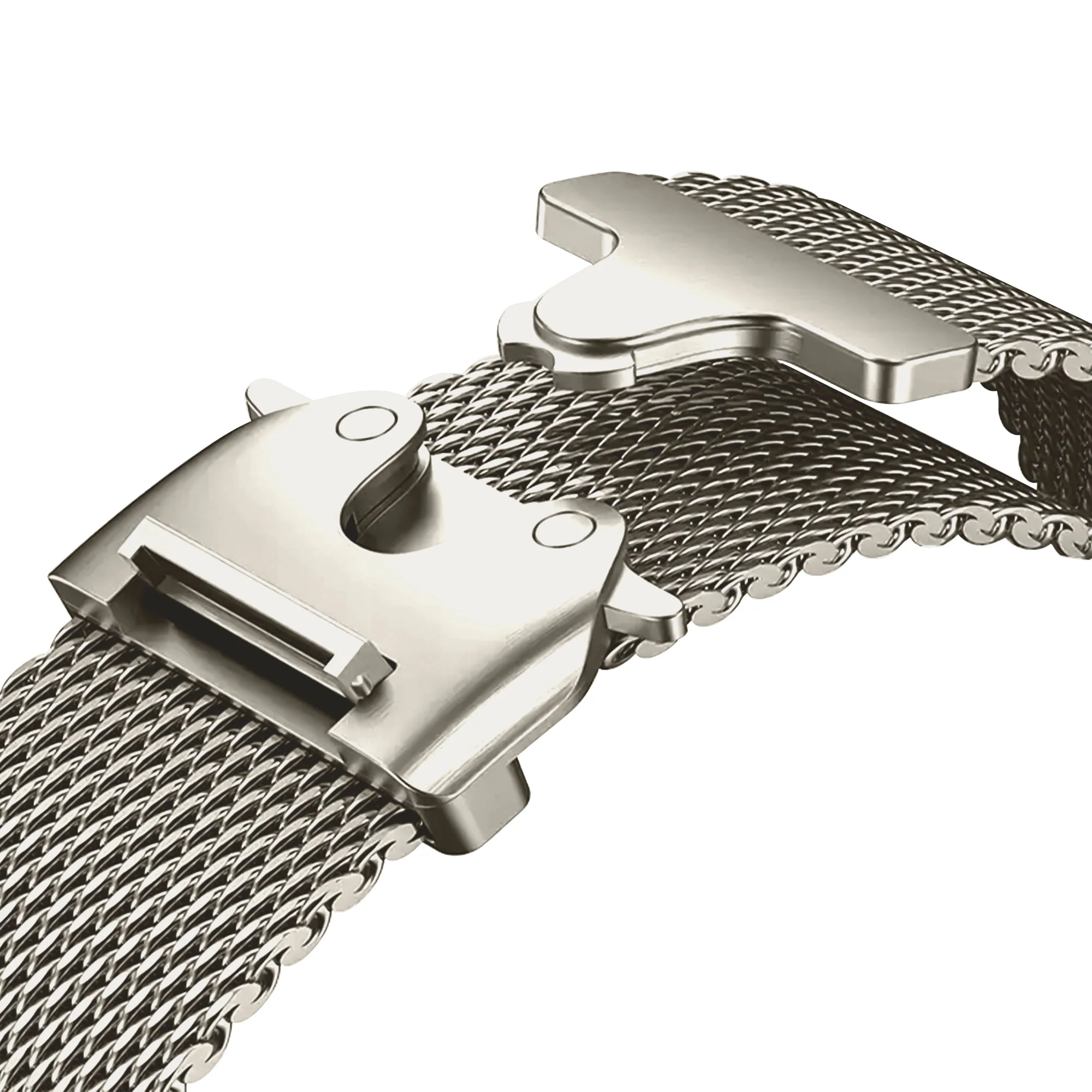 TEKNE Milanese Adventure Band | Slim, Breathable, Secure Magnetic Strap  - Image 3