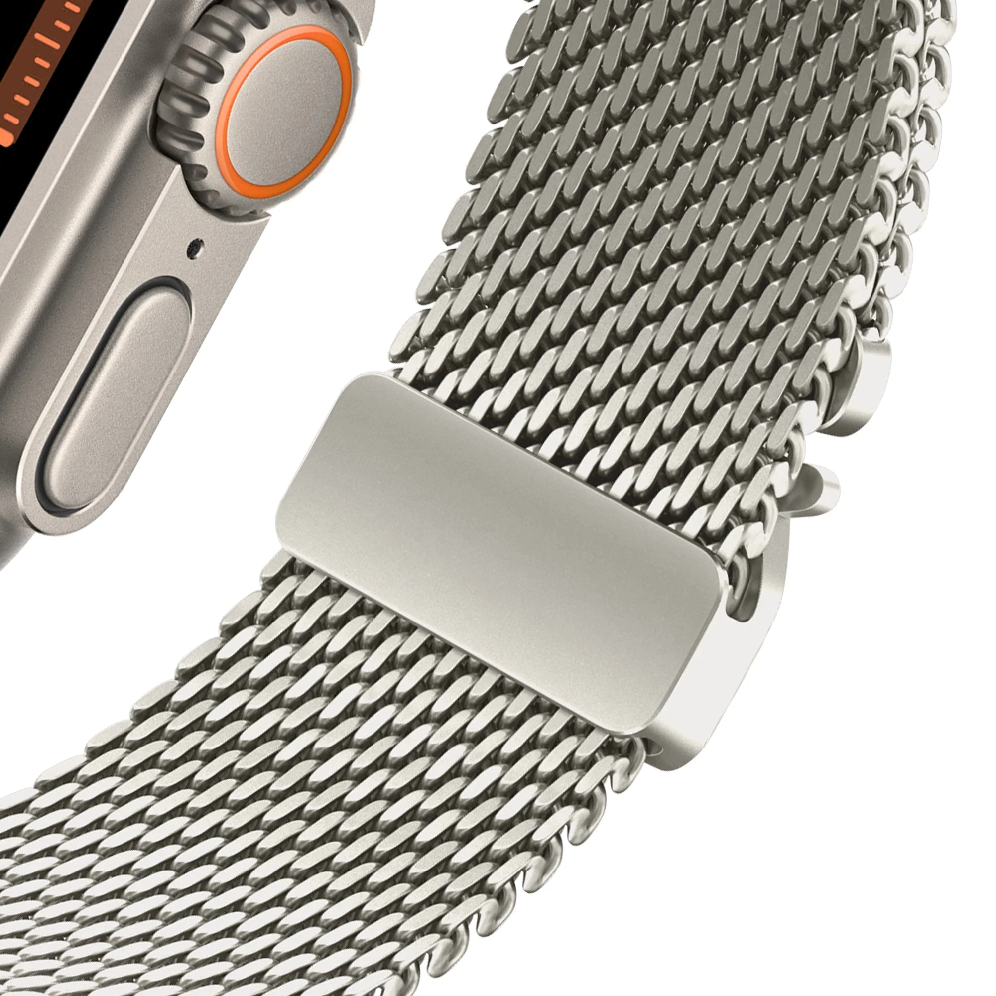 TEKNE Milanese Adventure Band | Slim, Breathable, Secure Magnetic Strap  - Image 4