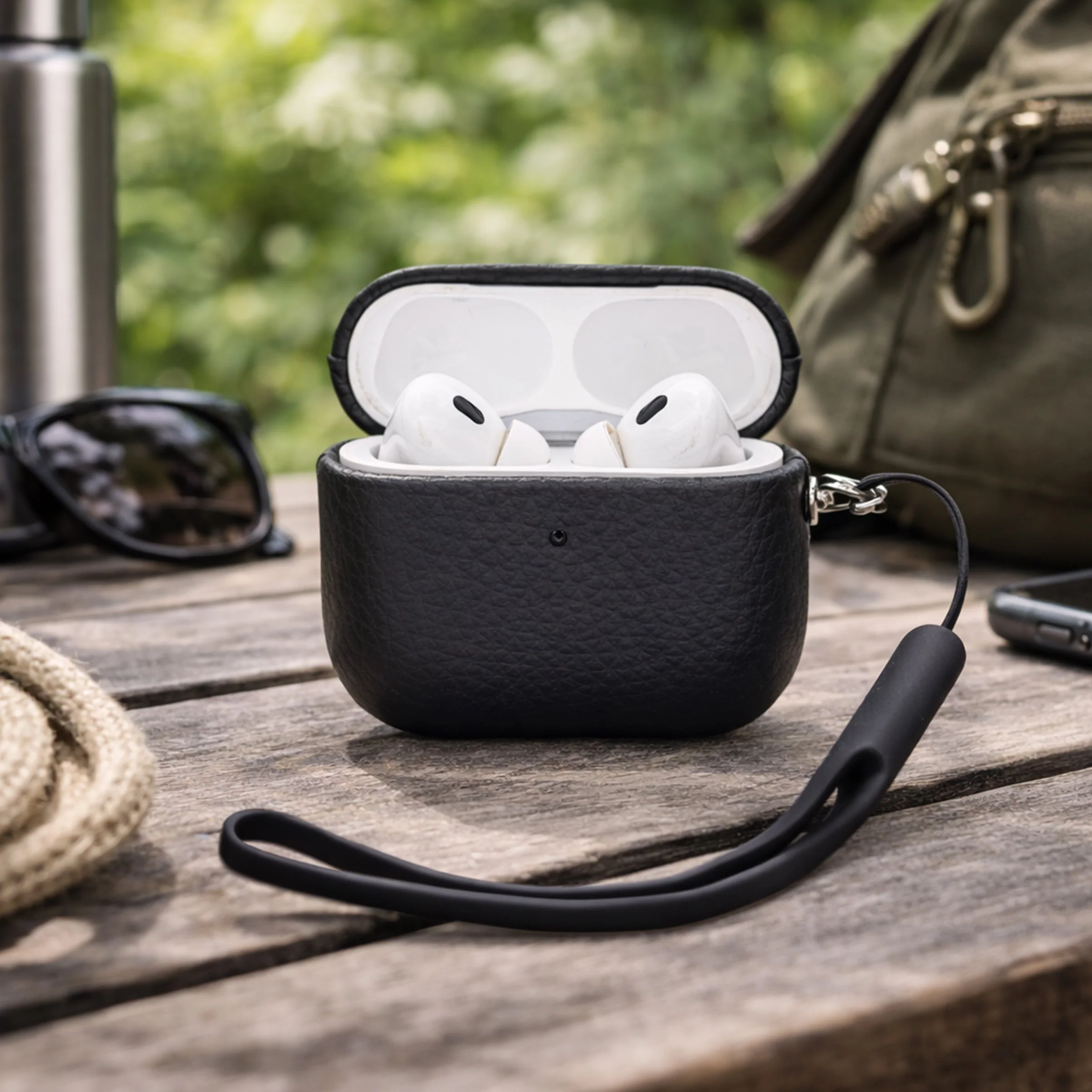 Tekne Original Leather case-Black-Airpod Pro 2nd Gen - Image 5