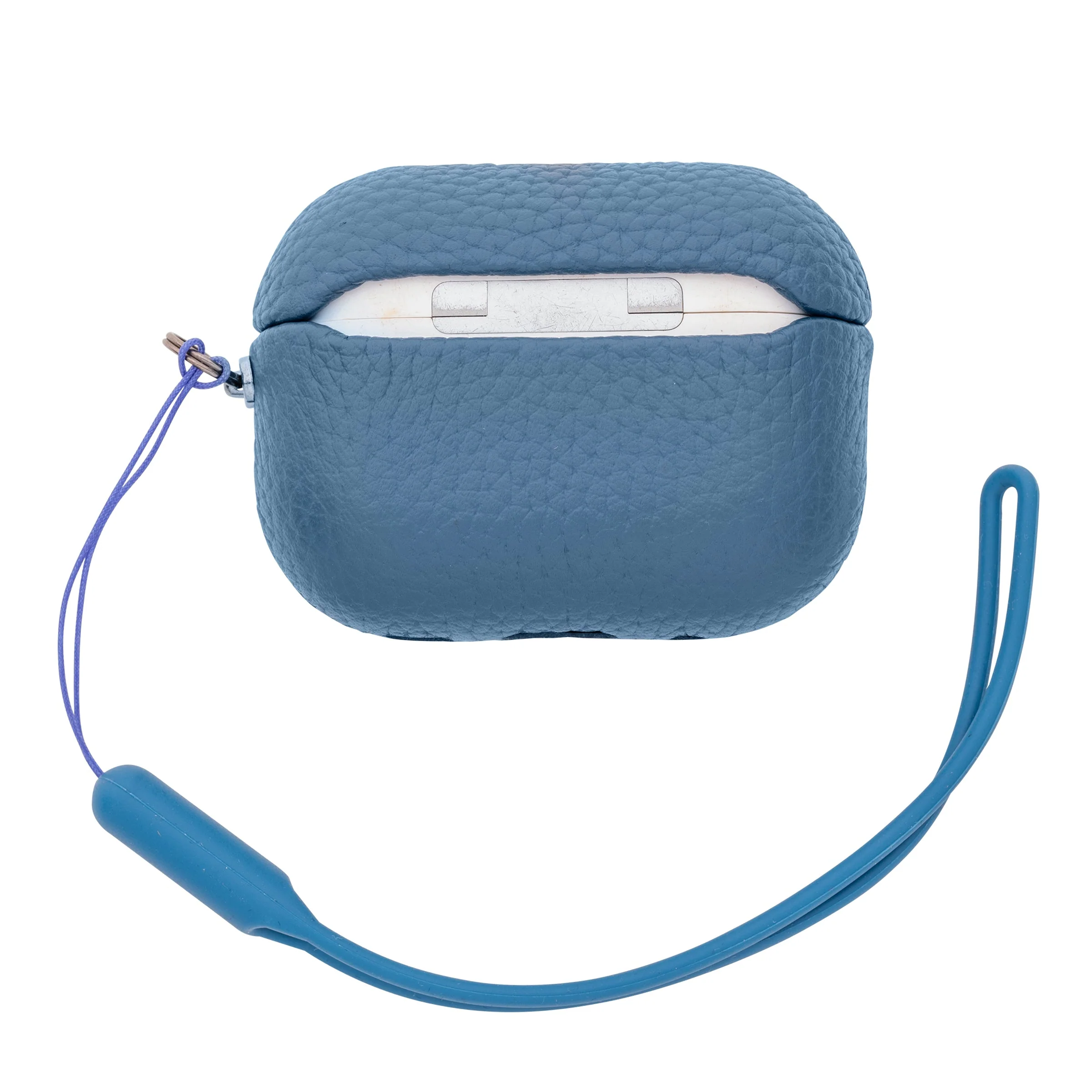 Tekne Original Leather case-Blue-Airpod Pro 2nd Gen - Image 3
