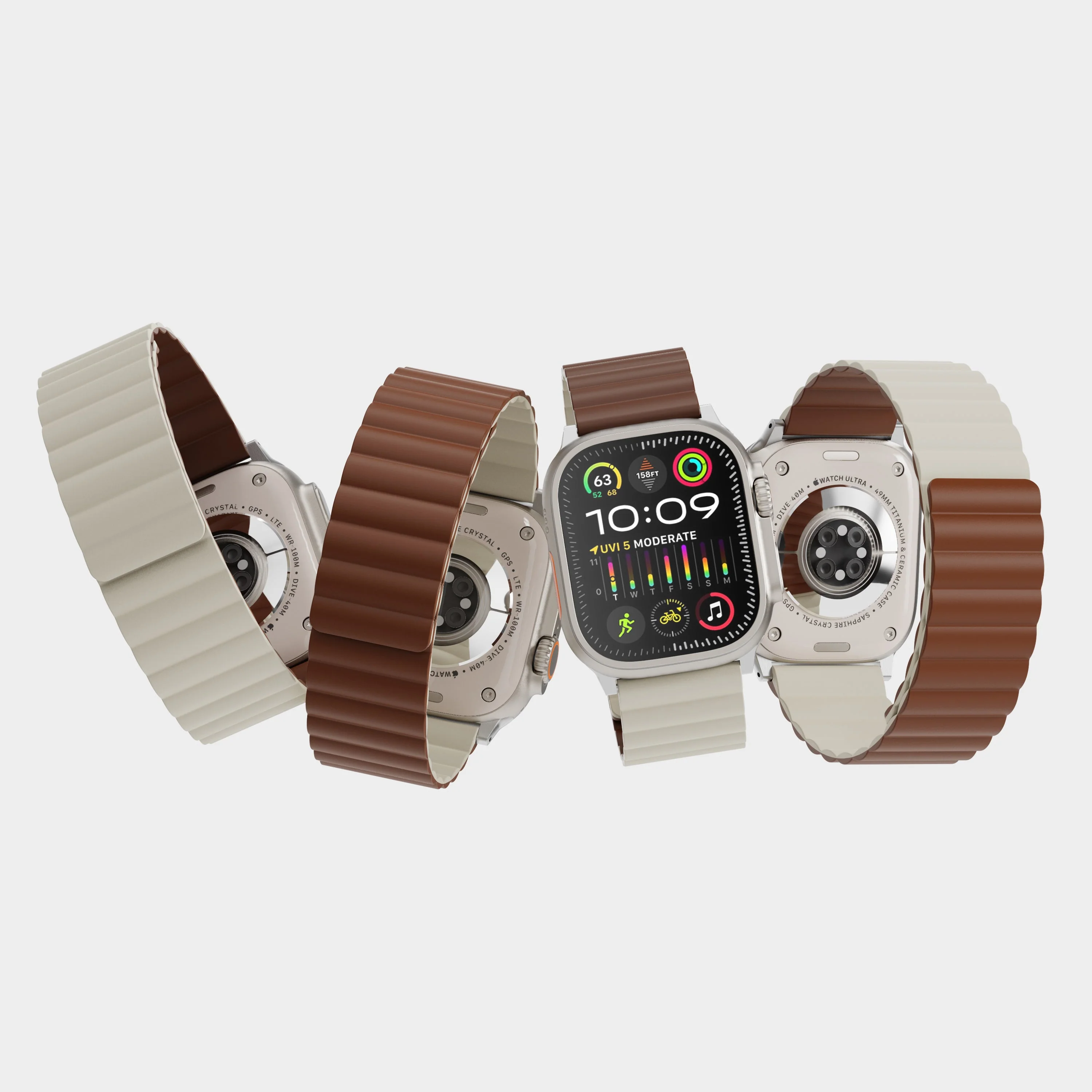 TEKNE Reversible Classic Silicone Magnetic Band | Dual-Sided, Magnetic, Waterproof Strap  - Image 8