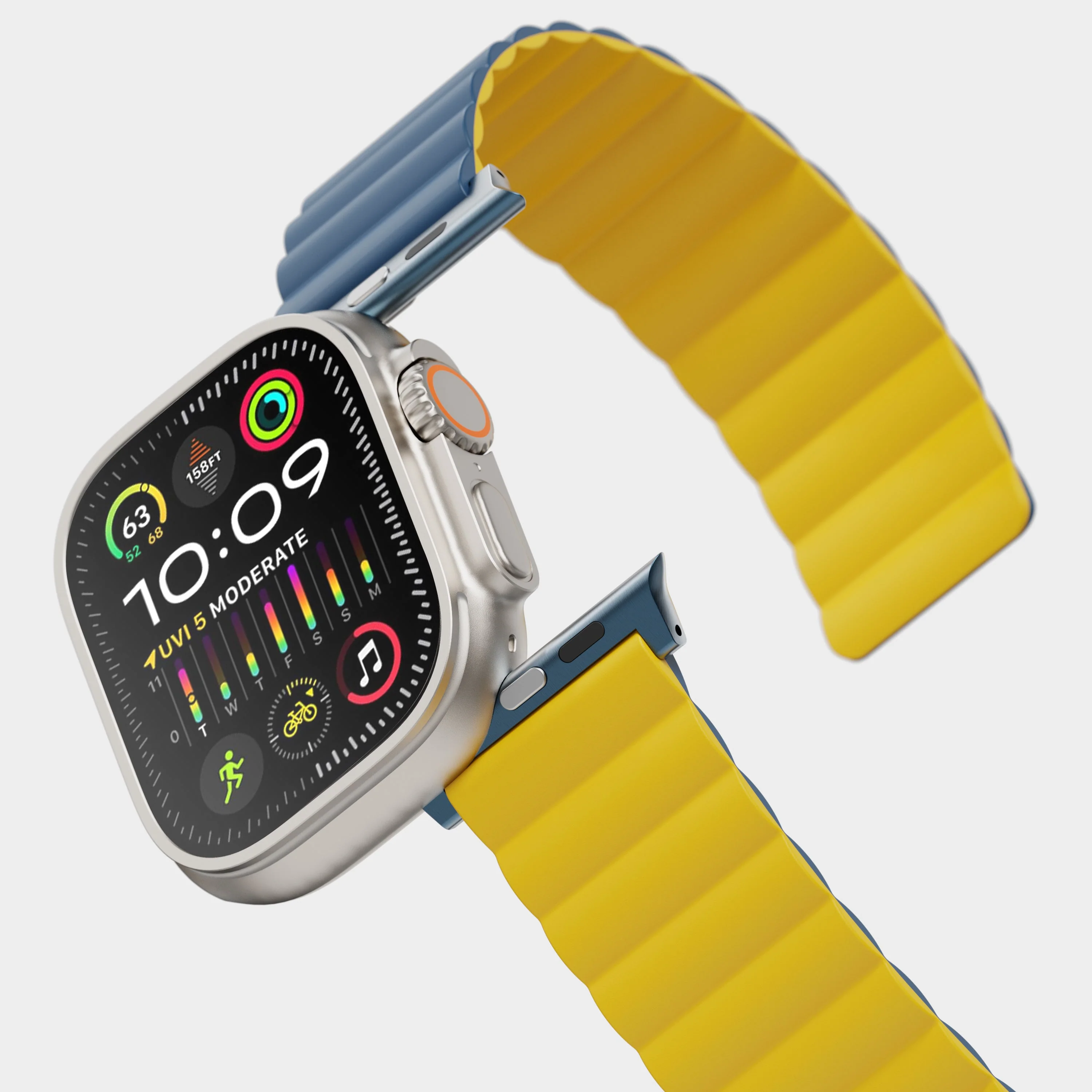 TEKNE Reversible Classic Silicone Magnetic Band | Dual-Sided, Magnetic, Waterproof Strap  - Image 3