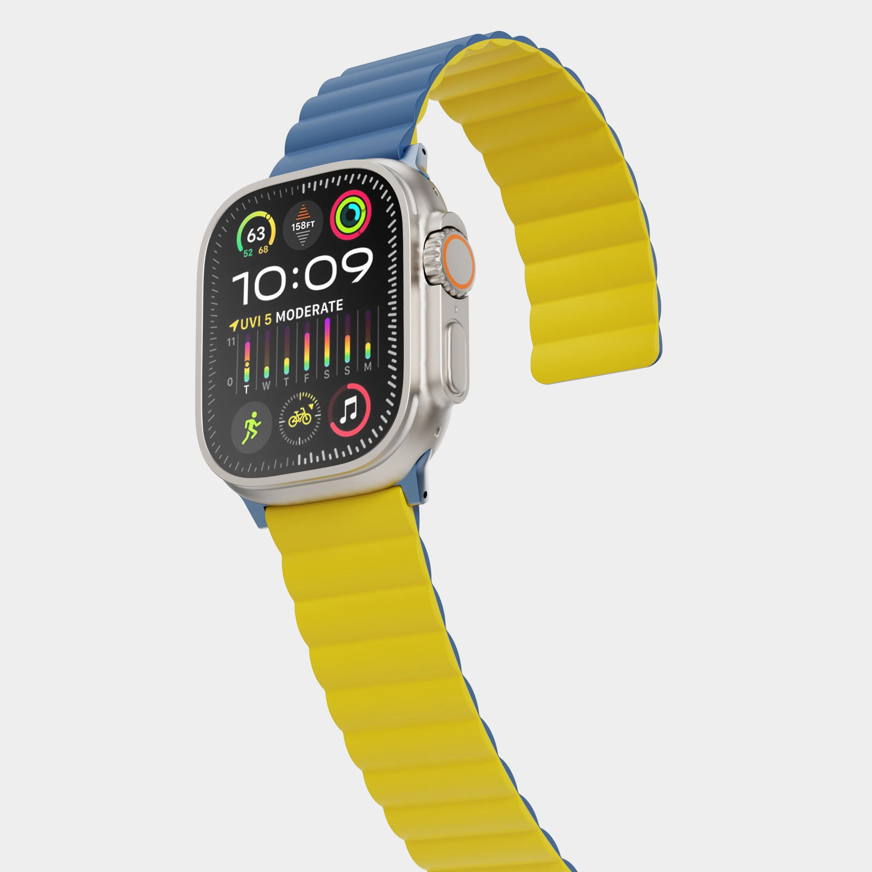 TEKNE Reversible Classic Silicone Magnetic Band | Dual-Sided, Magnetic, Waterproof Strap  - Image 5