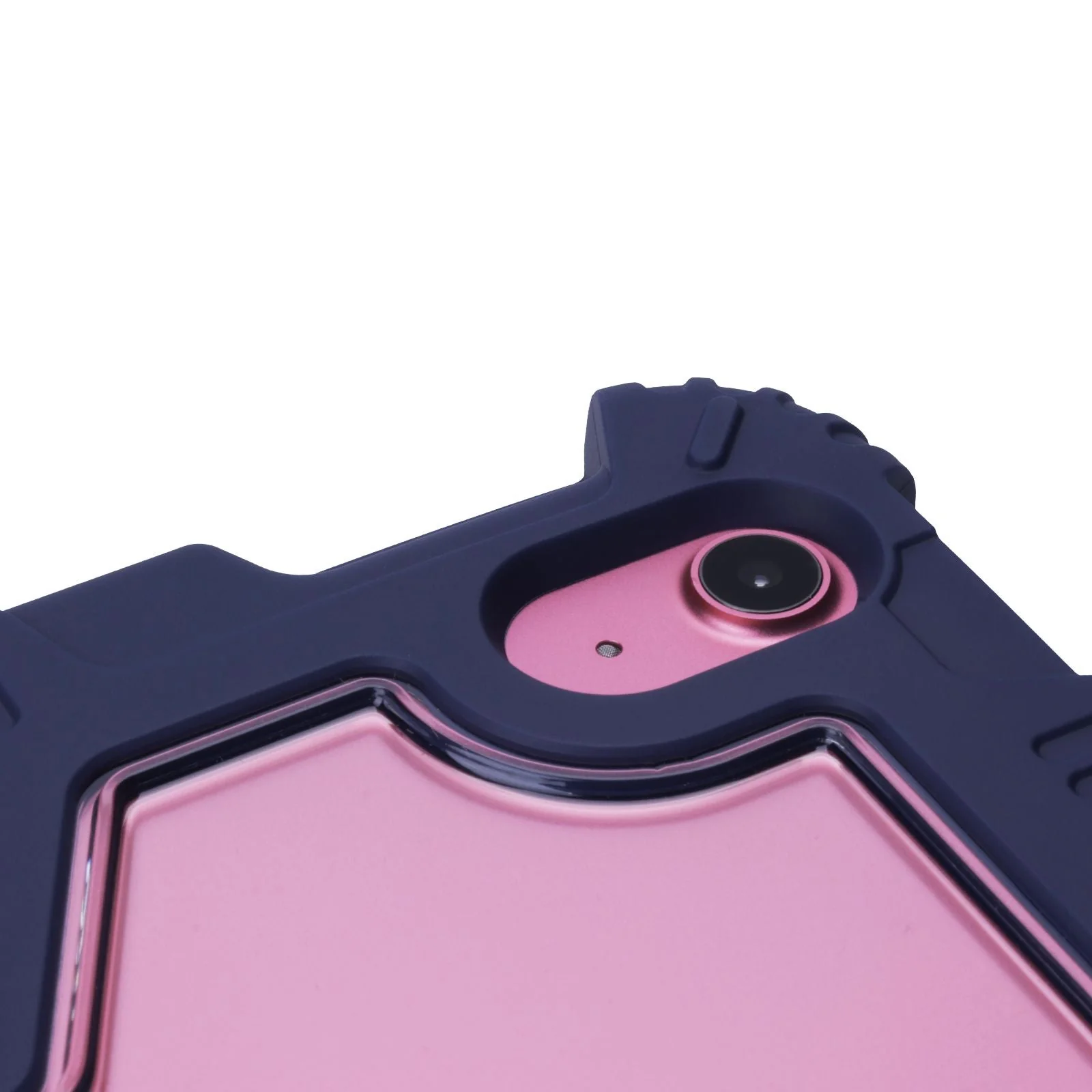 TEKNE Shockproof Vegan Leather Case for iPad 10th Gen 10.9 inch | Stand Function | Drop Protection - Blue - Image 2