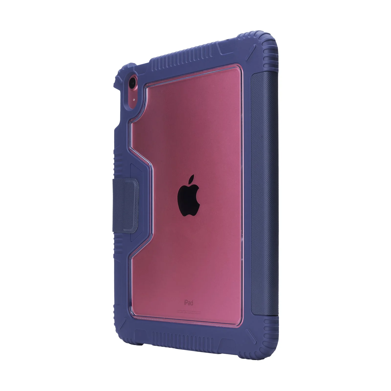 TEKNE Shockproof Vegan Leather Case for iPad 10th Gen 10.9 inch | Stand Function | Drop Protection - Blue - Image 7
