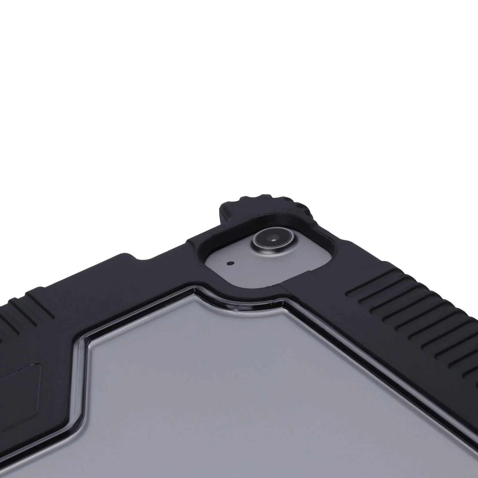 TEKNE Shockproof Vegan Leather Case for iPad Air 13 M2 | Stand Function | Drop Protection - Black - Image 3